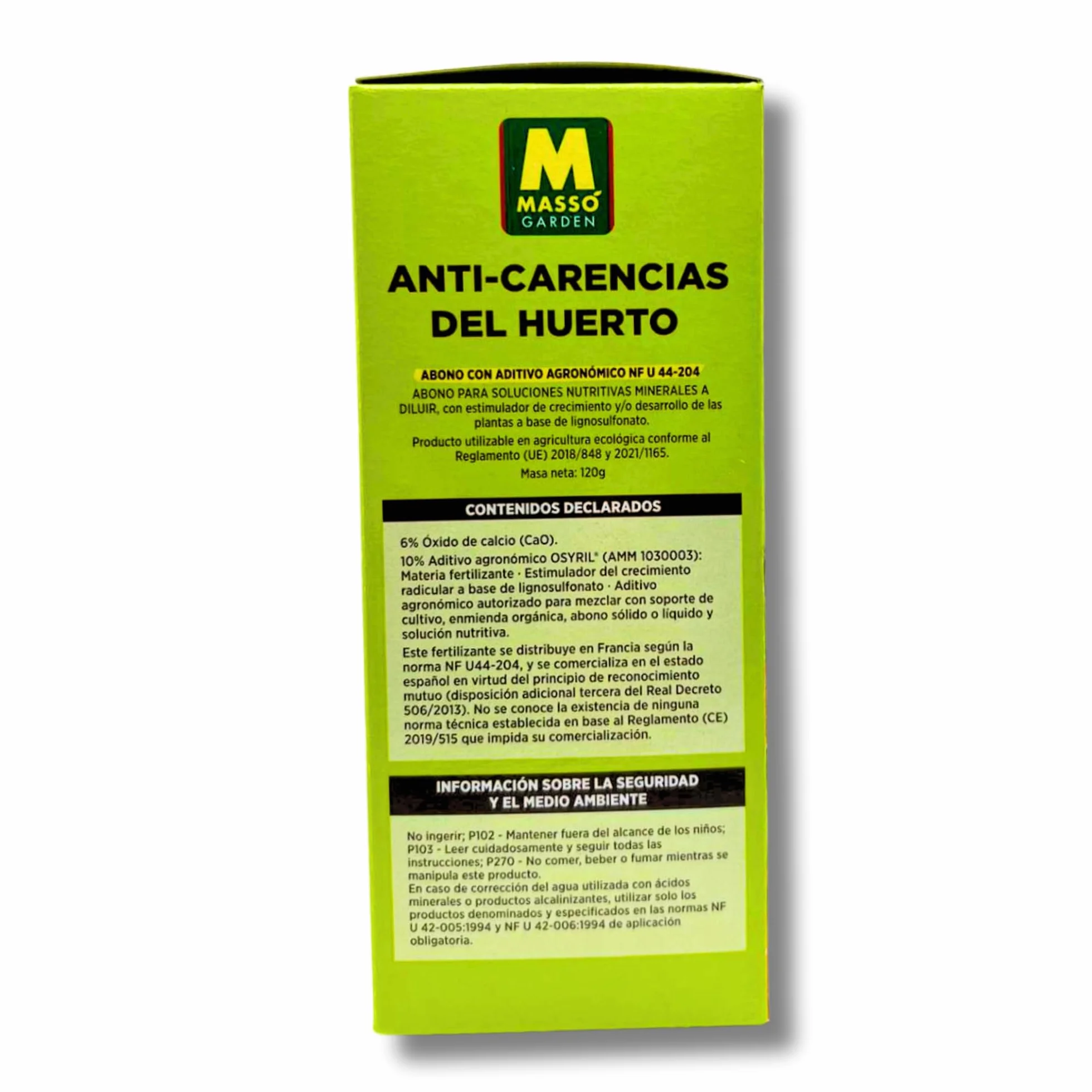 ANTI-CARENCIAS para Huerto ECO 100 ML MUY EFECTIVO | Corrector de Calcio para Tomate, Pimiento, Lechuga y Hortalizas | Previene Enfermedades como bordes negros o Bitter pit | Ecológico | Nexum Market