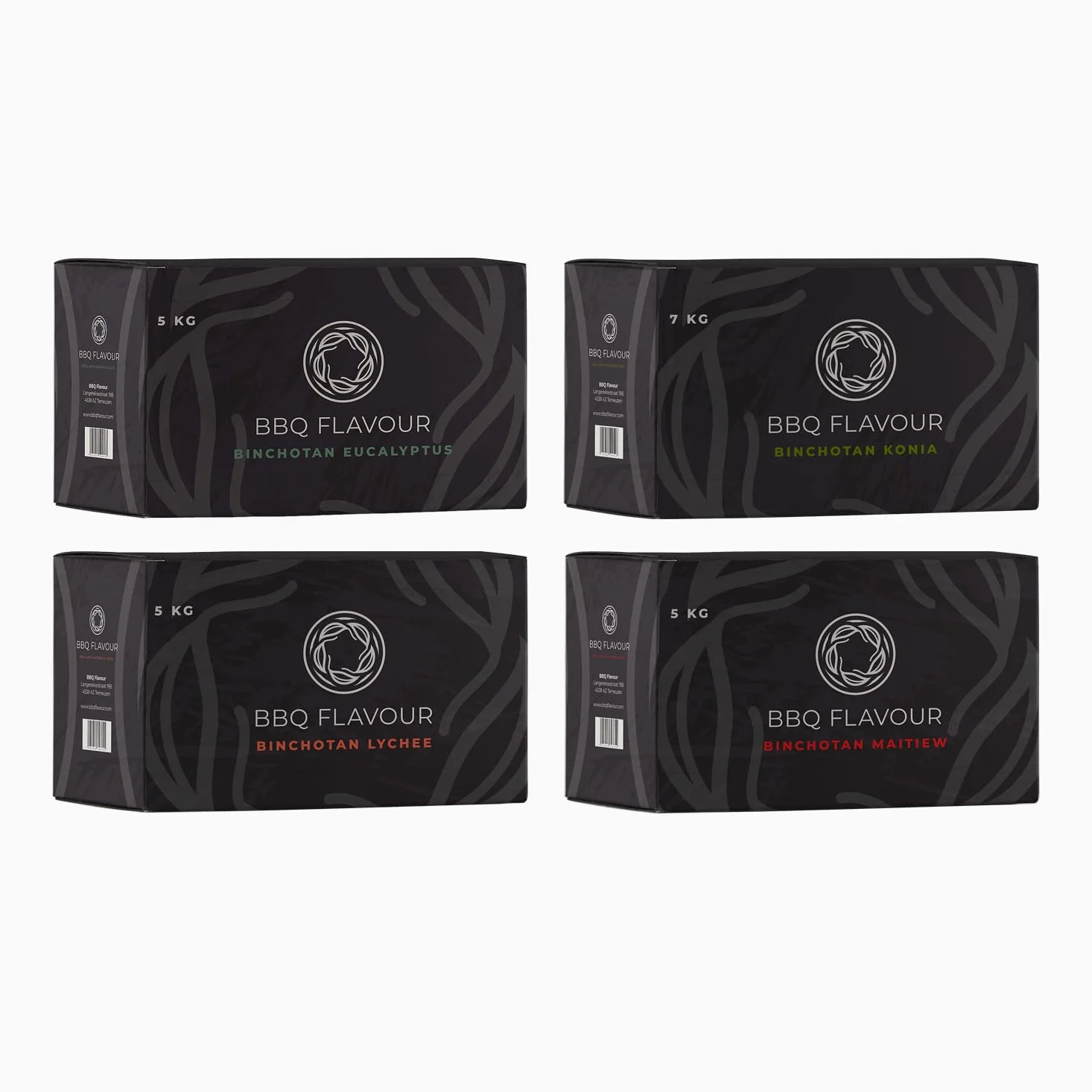 Yakiniku Y100202 Binchotan Carbón vegetal Eucalipto 5 kg