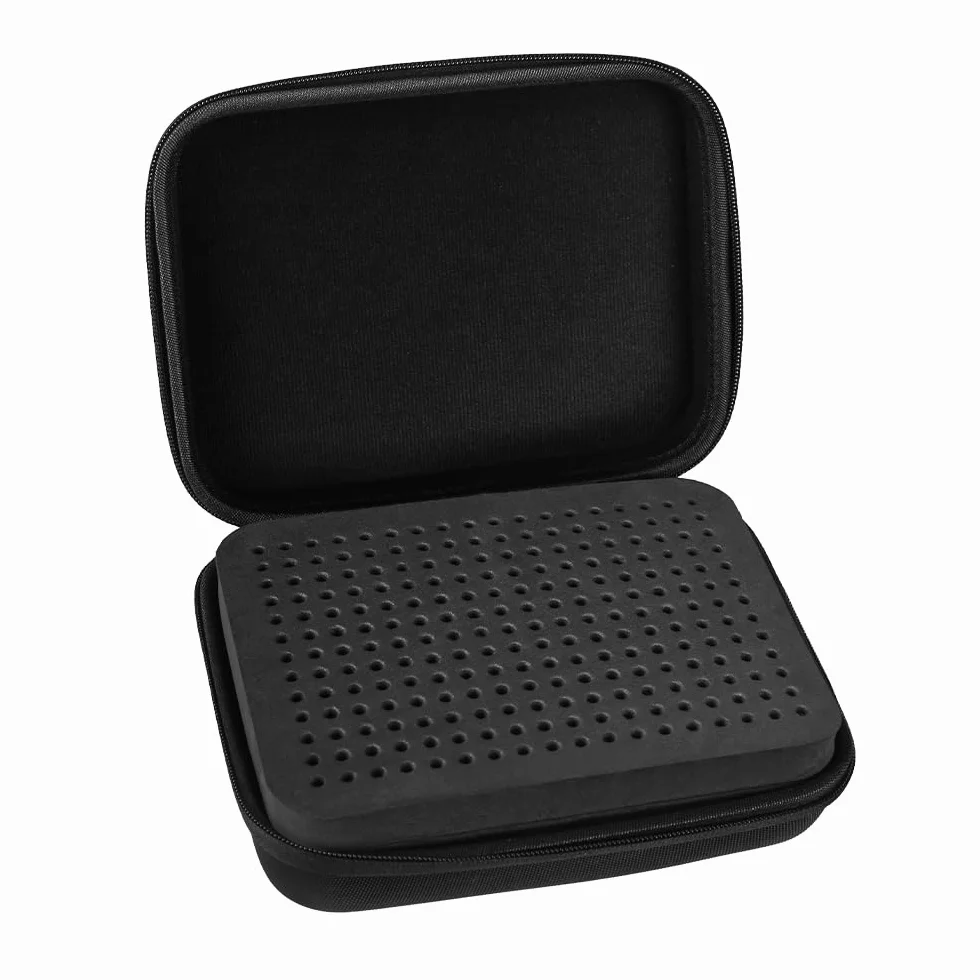 Caja de municiones de doble capa para 468 cartuchos 22LR con tapa abatible