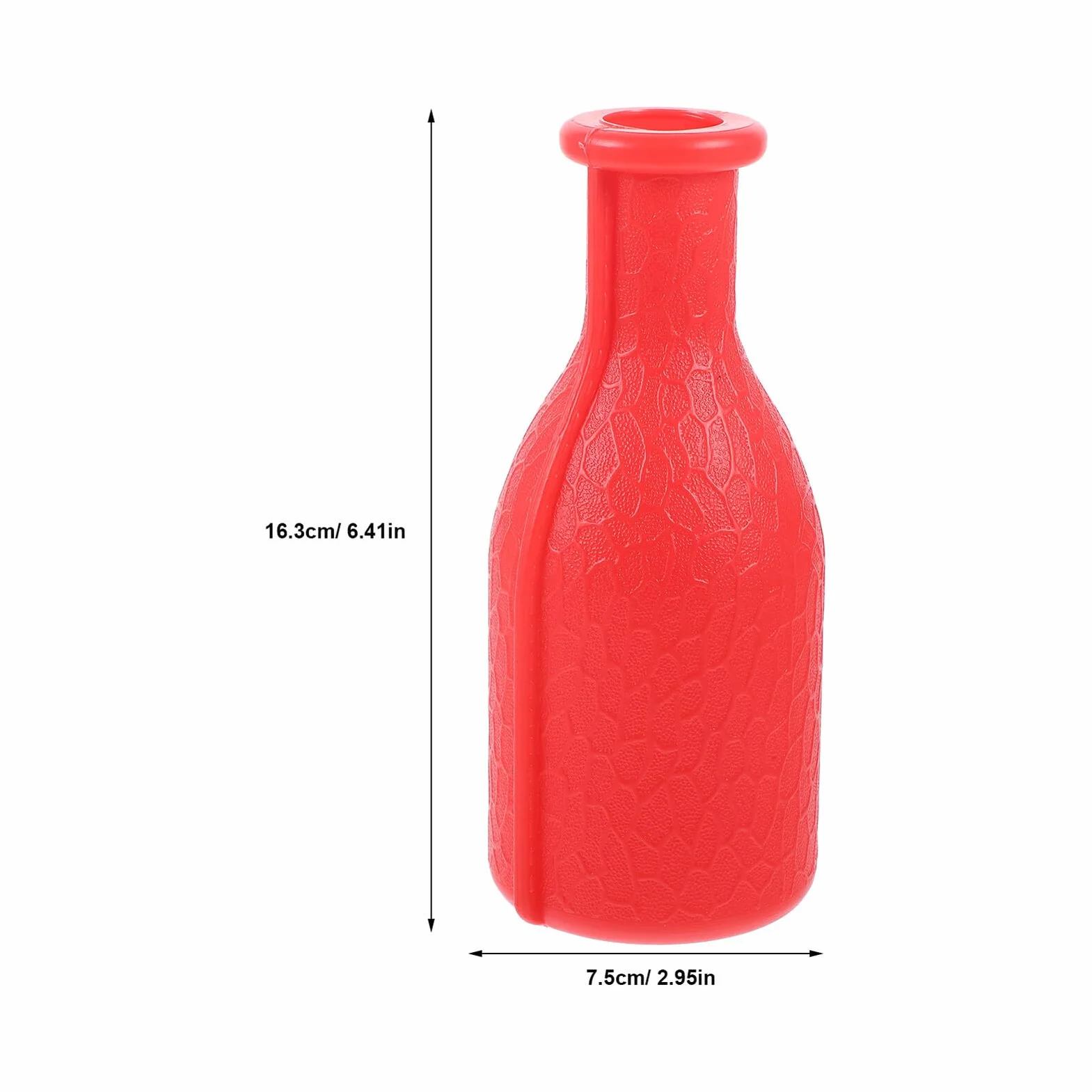 Juego de Accesorios de Plástico Rojo para Botella de Billar