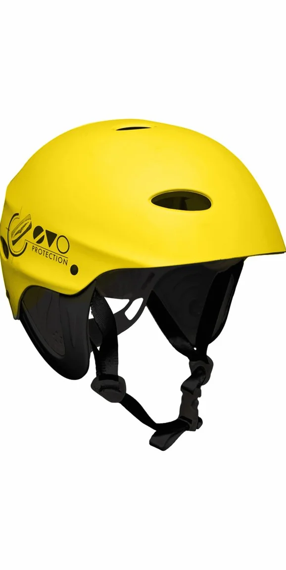 GUL EVO Watersports Casco para Deportes acuáticos Kayak Kitesurf Windsurf Bote Amarillo Ligero