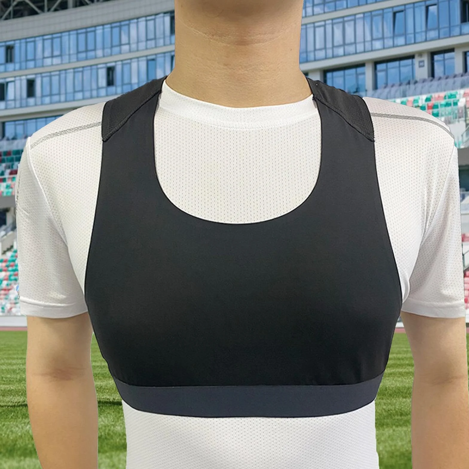 Chaleco de fútbol para rastreador GPS, camiseta sin mangas transpirable, entrenamiento deportivo