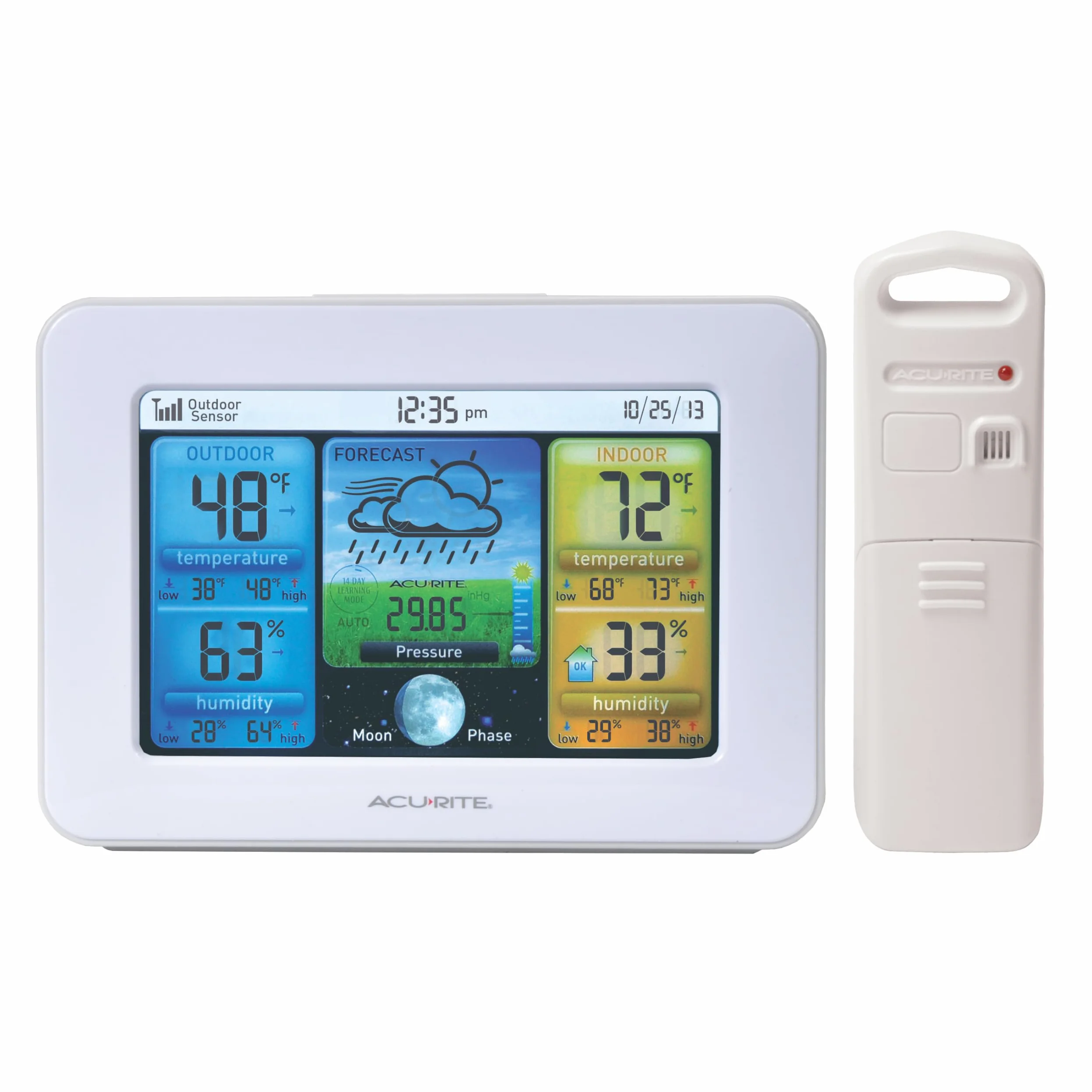 AcuRite 02027A1 Color Weather Station with Forecast/Temperature/Humidity