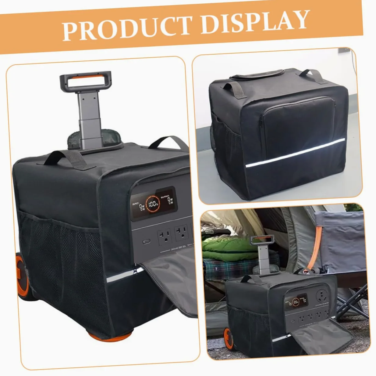 Para Generador Resistente Al Aire Protector Portátil Para Generador Solar Para Almacenamiento y Protección Lluvia