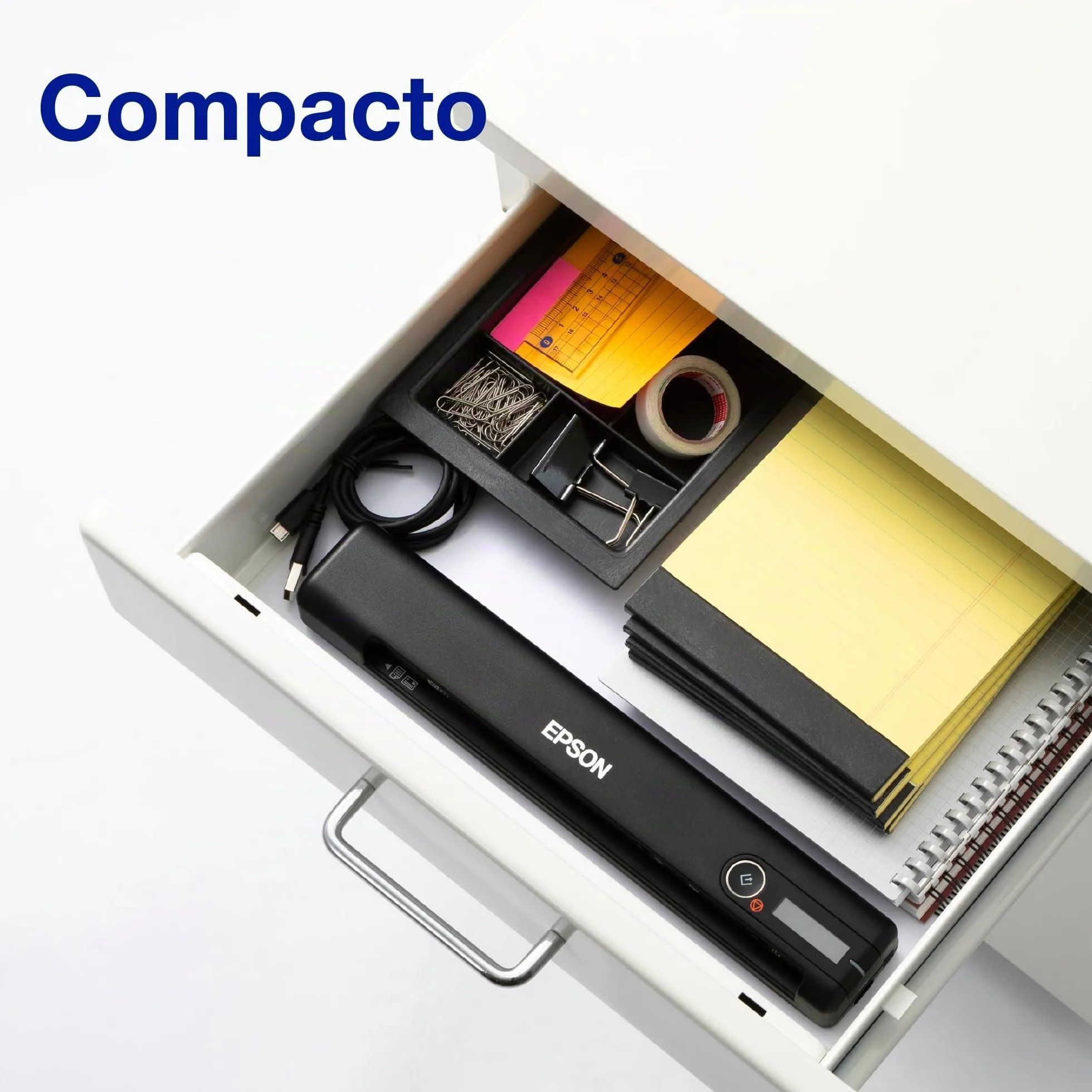 Epson Workforce ES-60W Escáner Portátil Inalámbrico WiFi USB