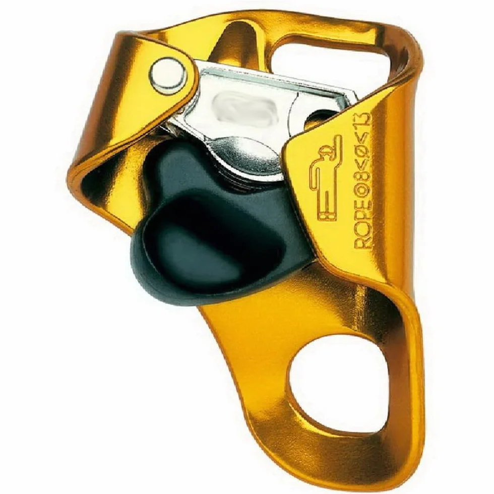 Petzl Croll L Bloqueador Ventral 8–13 mm 140 g Leva INOX Autolimpiante EN 567