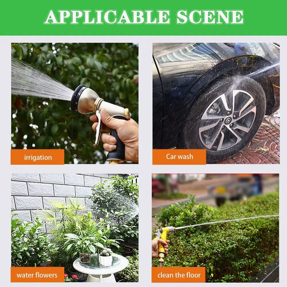 Genérico Carretilla portamangueras Carretes de mangueras de jardín para Exteriores Carretilla portamangueras Resistente de Acero Inoxidable, Estante de Almacenamiento de tuberías de Agua para jardín,