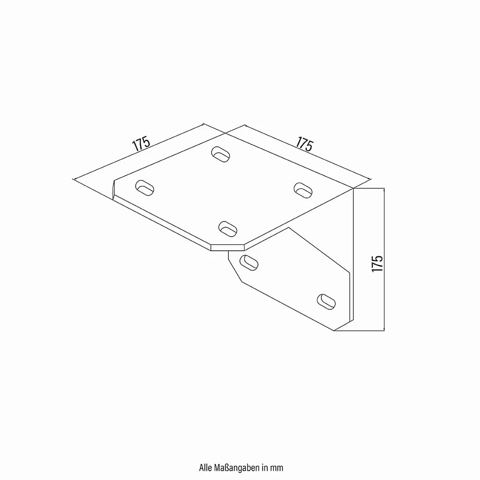 Home Deluxe - Soporte de Techo ERA para toldos - 4 Piezas, Color: Blanco, Incl. Tacos I Cubierta de Patio Protección Solar Protección contra el Viento