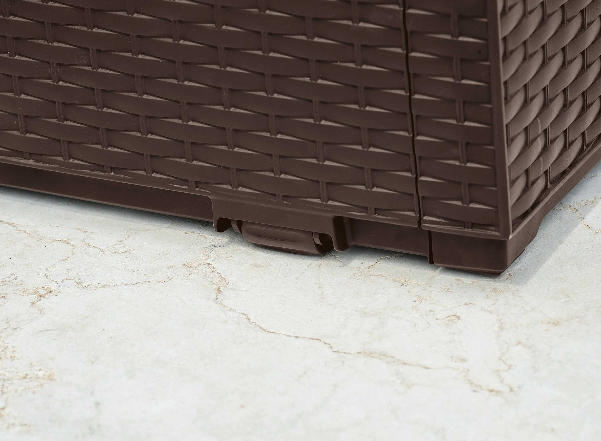 Keter S14647140 Arcón Exterior, Marrón, 53.5 x 123 x 57 cm