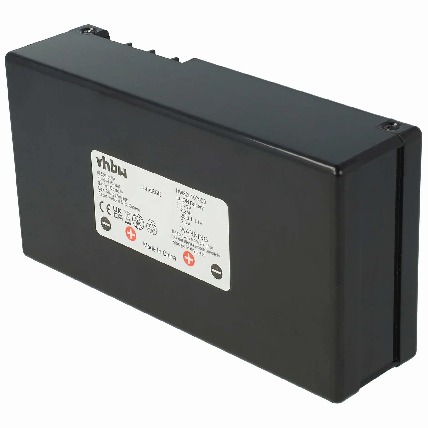 vhbw Batería Recargable reemplaza STIGA 1126-1032-01 | para robot cortacésped (2300 mAh, 25,2 V, Li-Ion)
