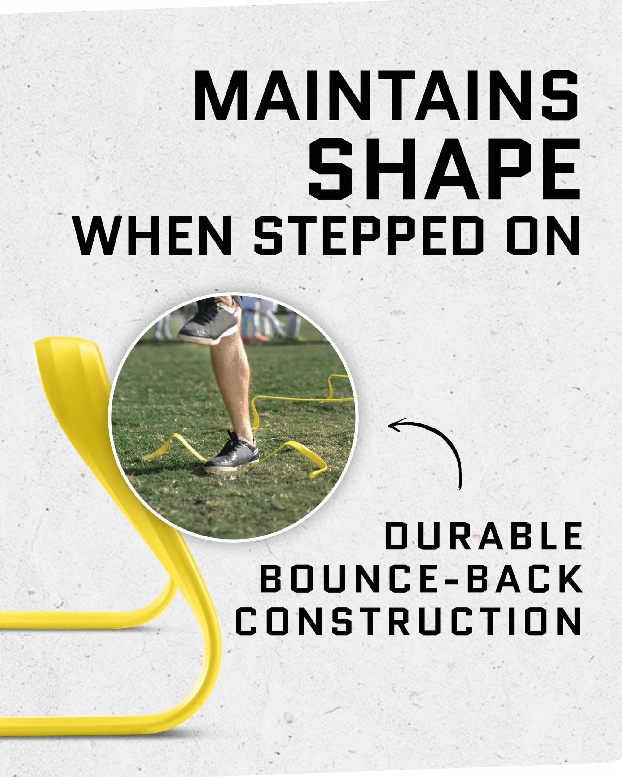 Sklz Hurdles X-6 Entrenamiento de Pies y Agilidad, Multicolor