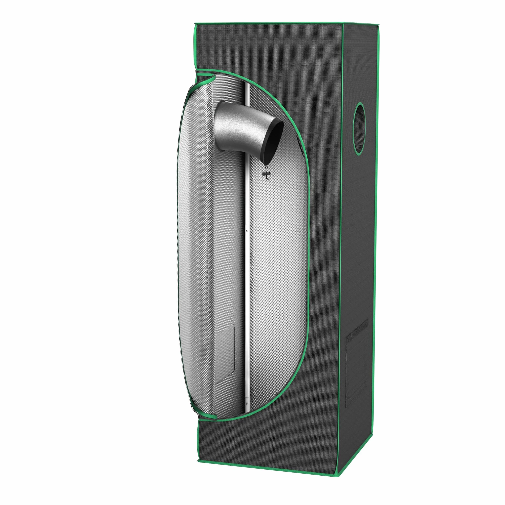 FIVMEN Tienda de cultivo de 40 x 40 x 120 cm, con Mylar reflectante, resistente a la luz, resistente al agua, para cultivo, invernadero, para plantas, espacio de cultivo en casa