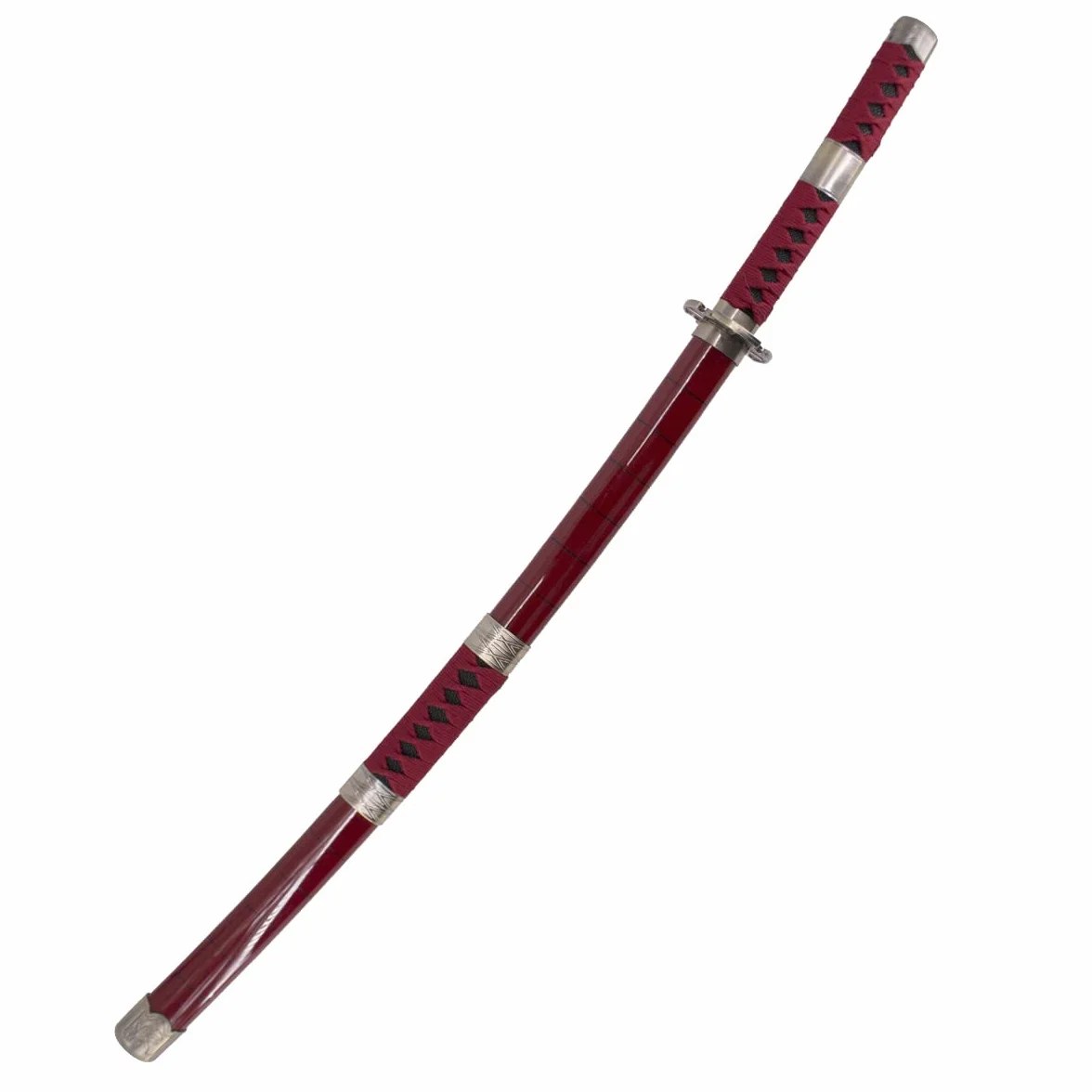 Réplica de Katana Japonesa en Bambú Modelo Sandai Kitetsu Zoro One Piece 107 Cm