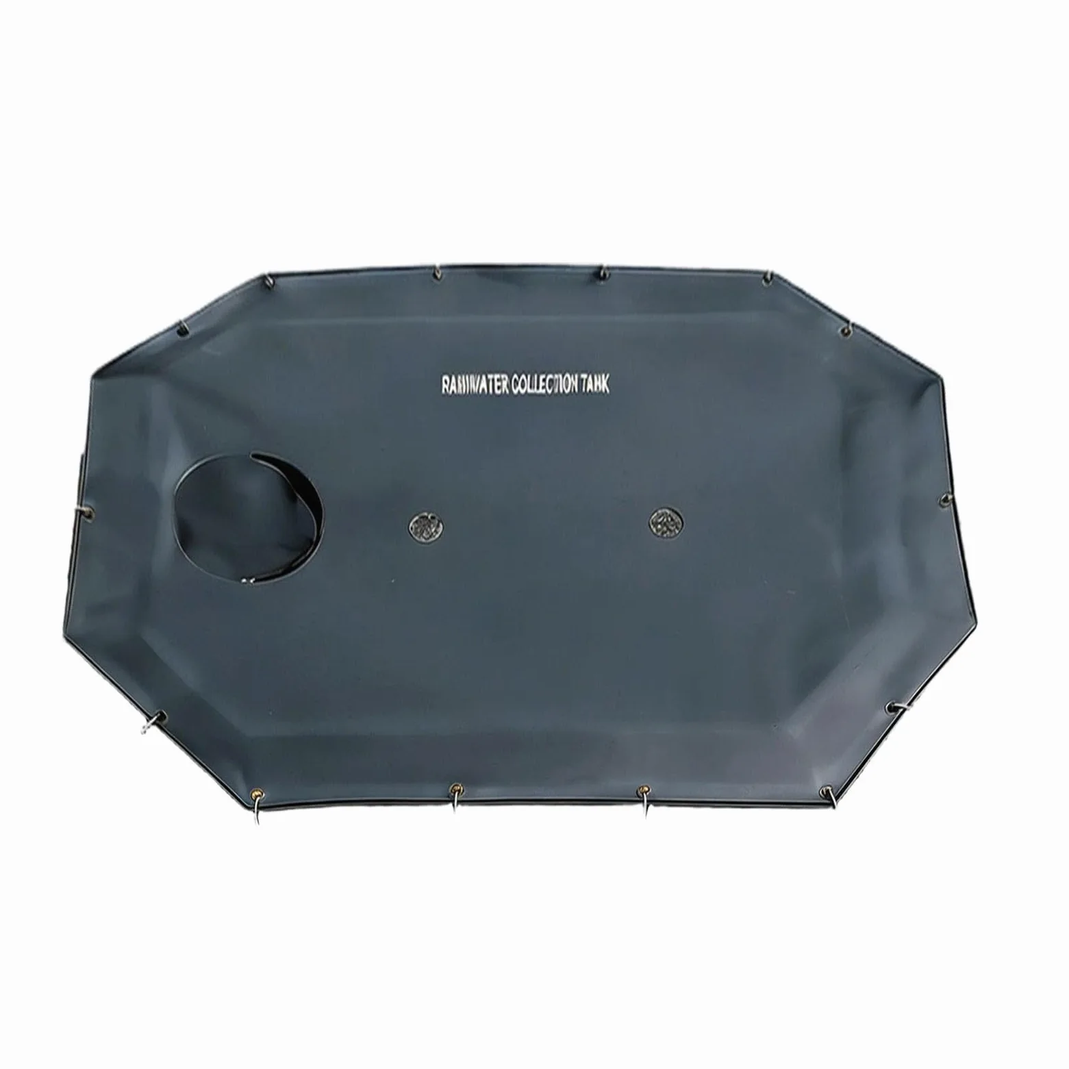 Captación de Lluvia Captador Subterráneo Empotrado Pluvial | Colector de agua para exteriores para Macizo de Flores, Pasarela, Riego, Entrada, Terraza, Césped, Patio Trasero, Jardín