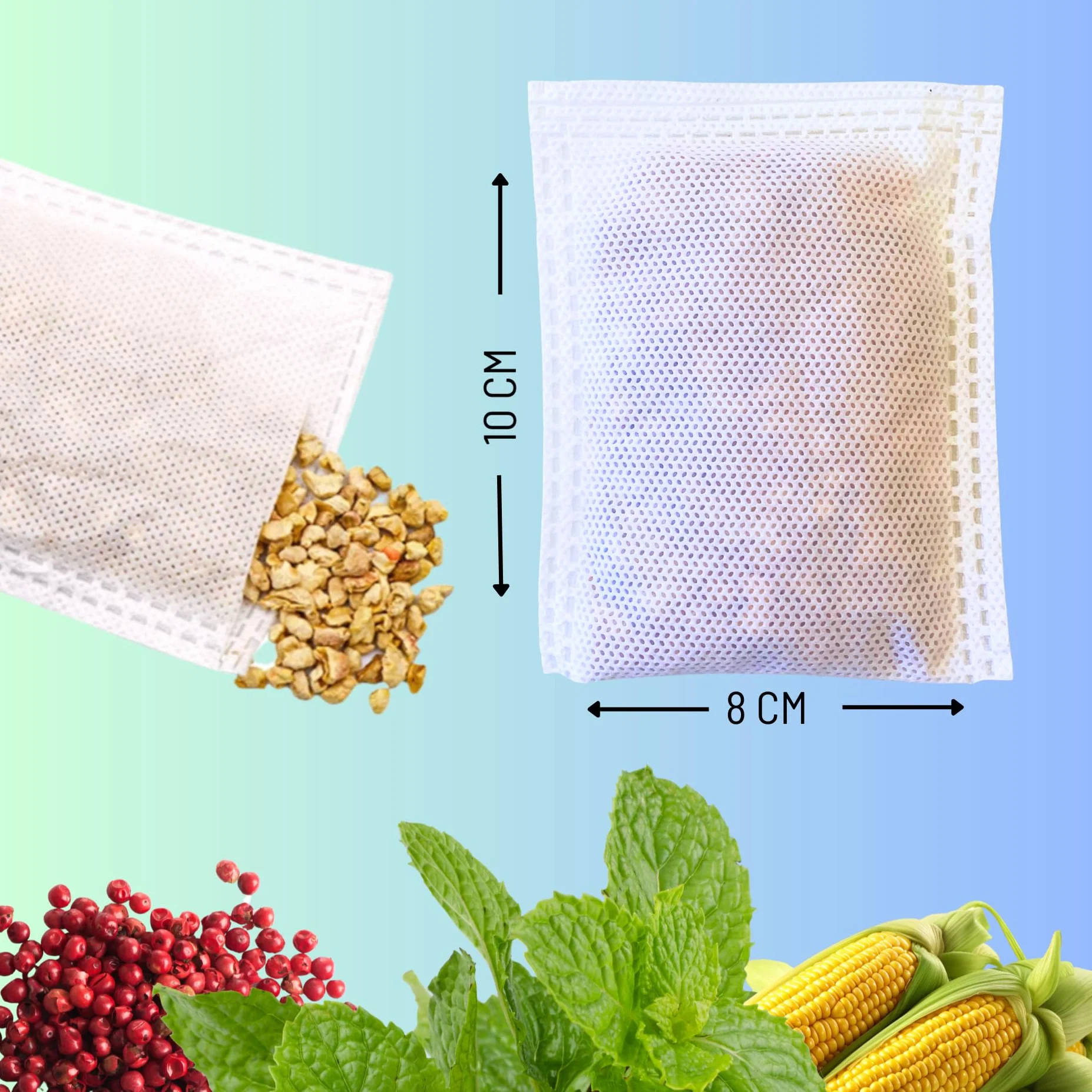 Tratamiento antiácaros a Base de Hierbas | Eliminador Natural de ácaros | Ahuyenta ácaros y polillas en Ropa de Cama, sofás, armarios, alfombras y Cojines | Pack de 10