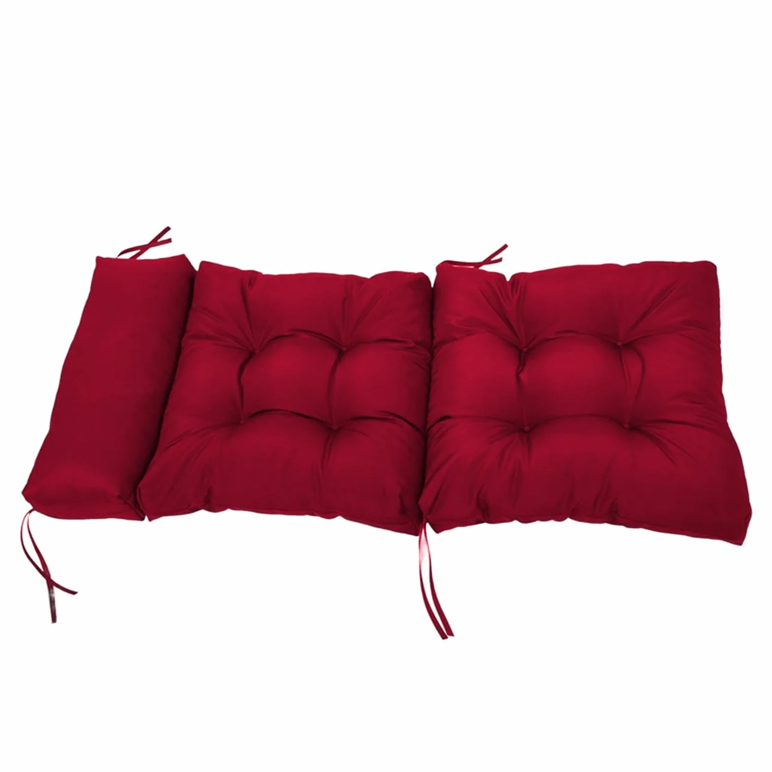 Cojín para Silla de Terraza Plegable Impermeable Chaise Longue Tumbona