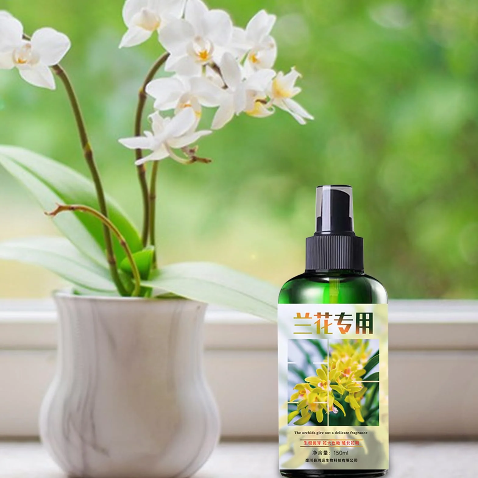 Alimento para plantas de orquídeas | Fertilizante líquido de enraizamiento | Fertilizante líquido para orquídeas | Spray de niebla de orquídeas | Fertilizante natural para orquídeas | Niebla compacta
