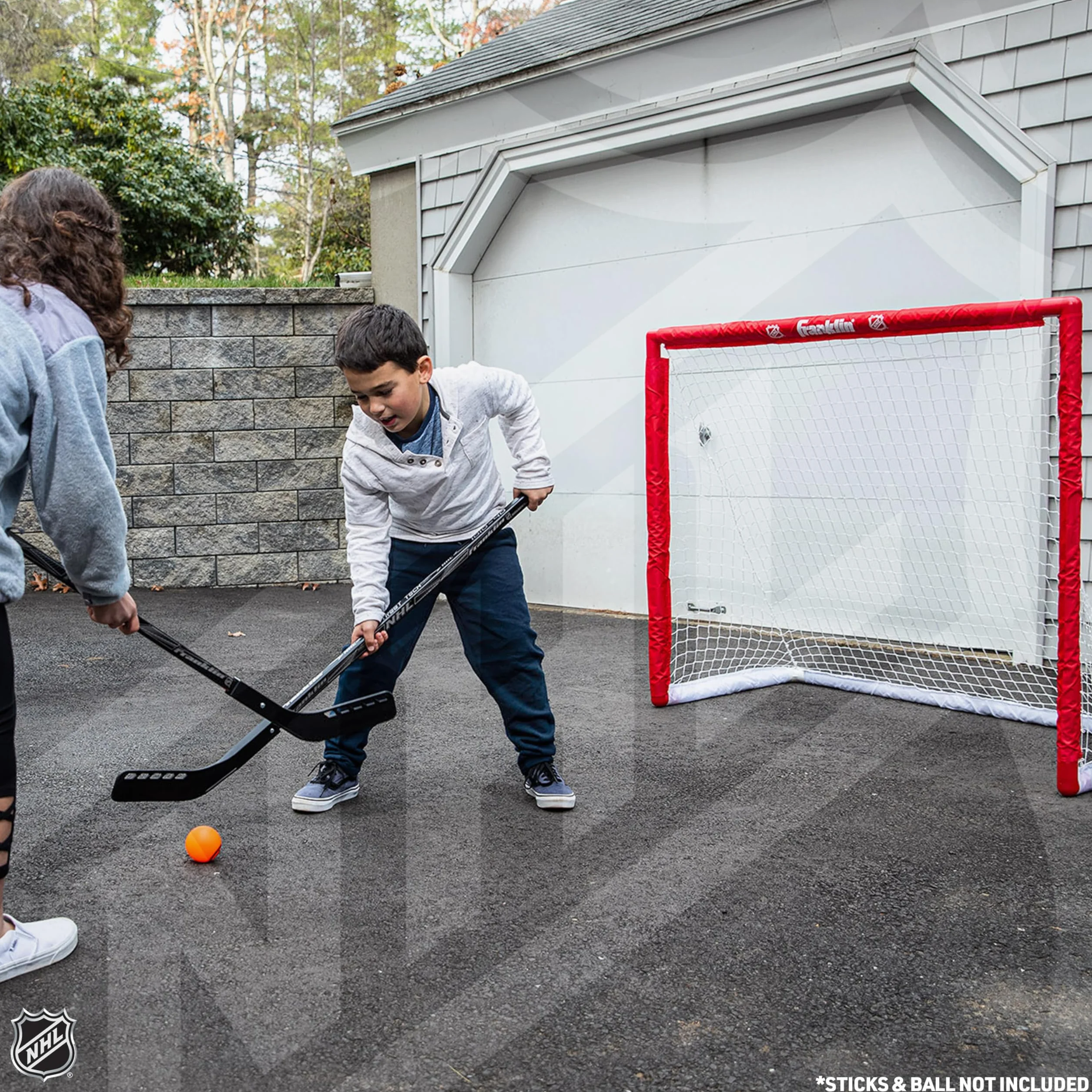 Franklin Sports NHL bramka hokejowa dla dzieci 117 cm PVC przenośna