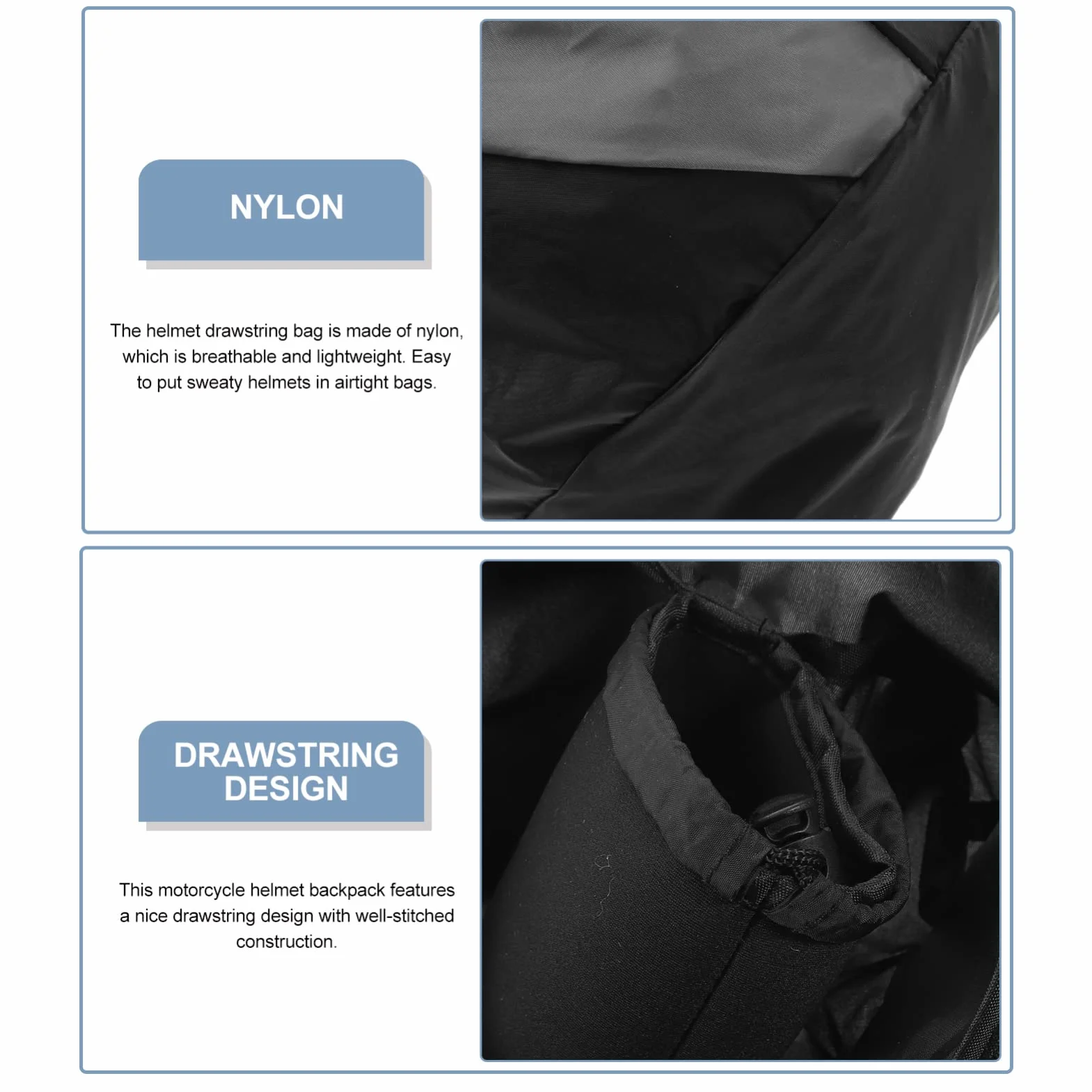Mochila Deportiva de Nylon para Fútbol con Soporte para Casco y Balones