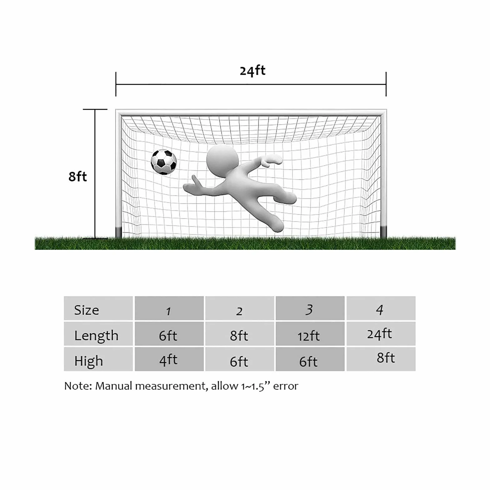 KSTE Red de fútbol Soccer: Objetivos con Correas de Red, Reemplazo de Portería para Lacrosse y Fútbol