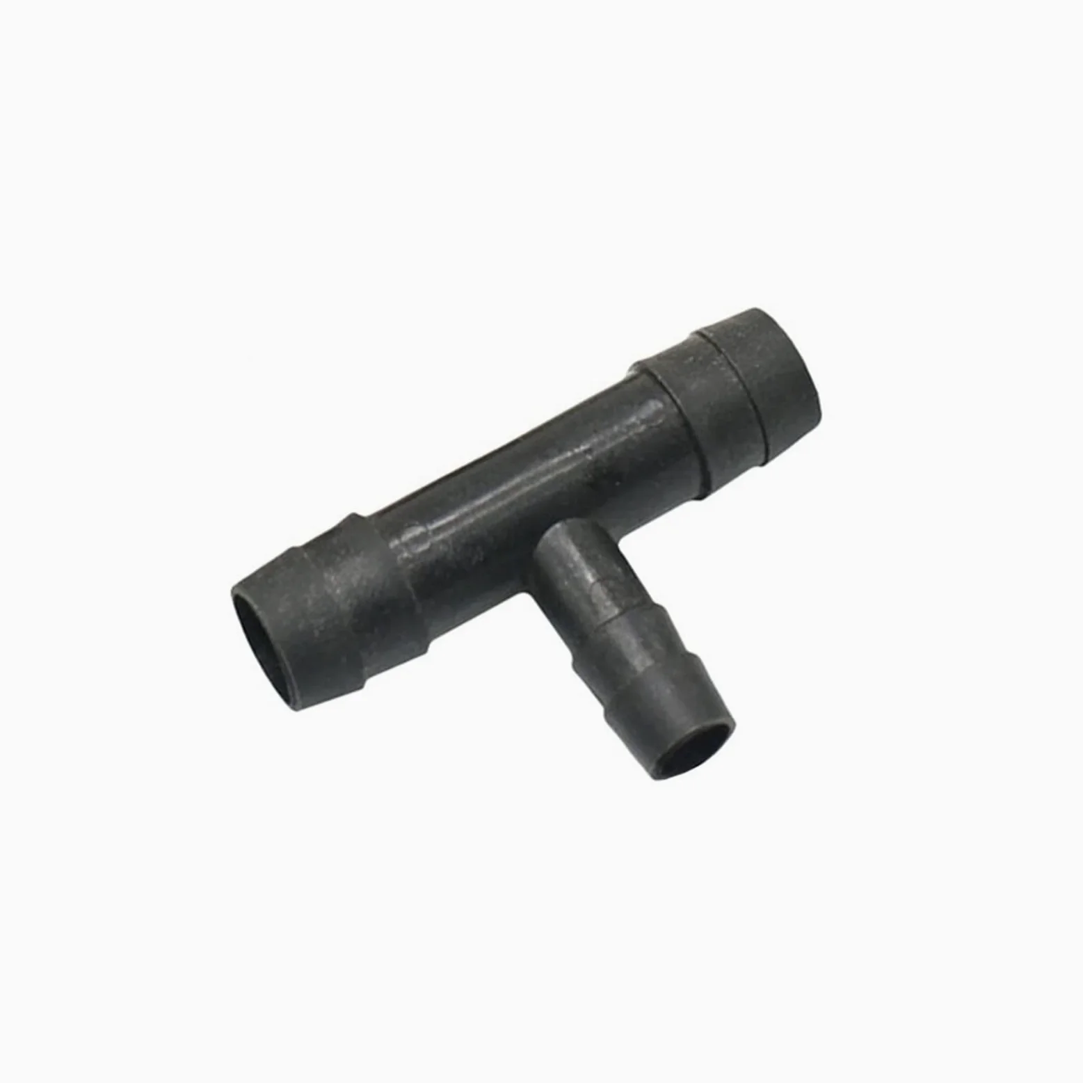 Adaptador de Conector de Utilidad Adaptador de Conector de Manguera 200 Piezas de Manguera Reductora de Presión en T de 1I2" a 8 Mm 10 Mm Conector de Púa en T de 1/2 Divisor Deua de 3 Vías/1I2 a 10Mm