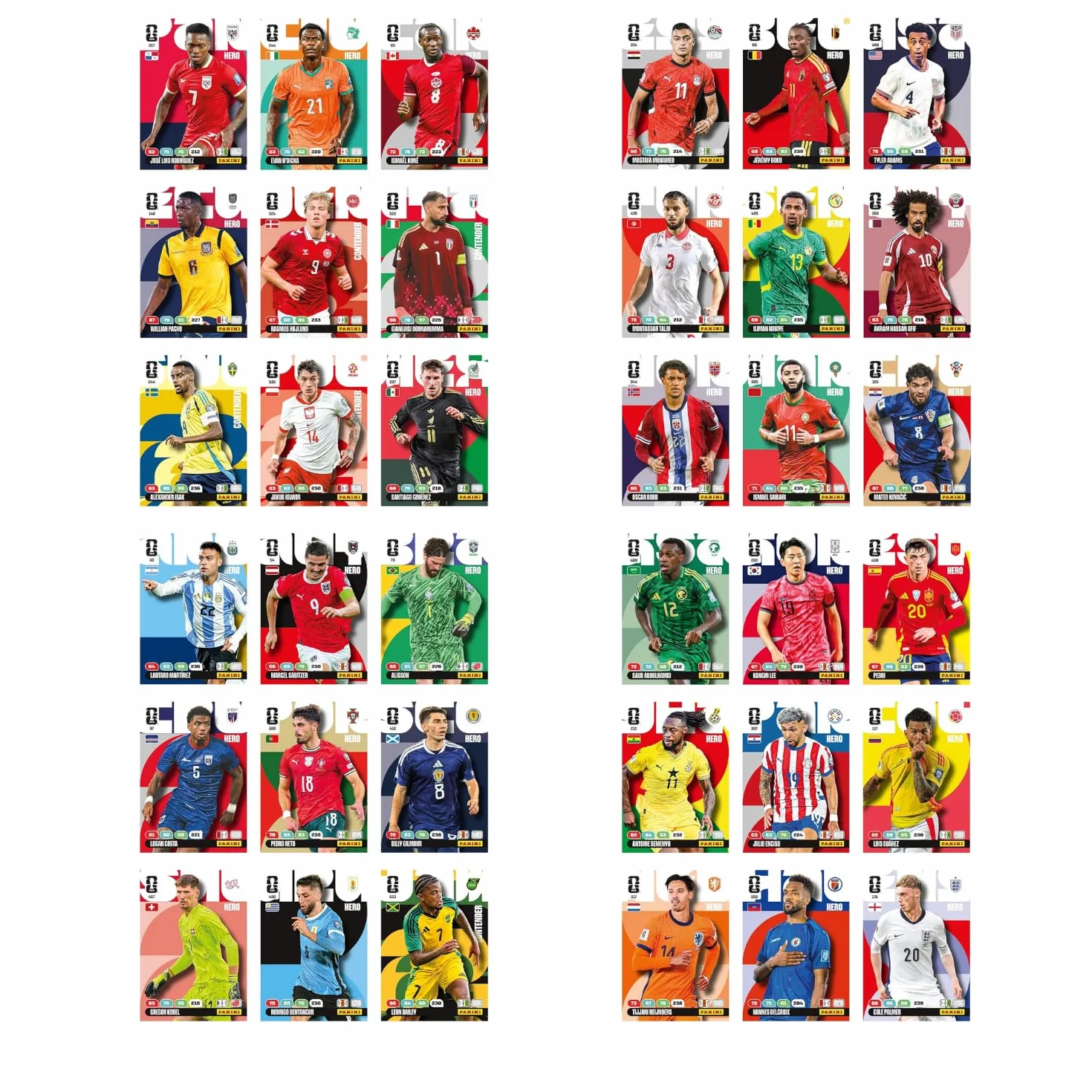 Panini FIFA World Cup 2026 Adrenalyn XL Cajita 24 Sobres Colección Oficial