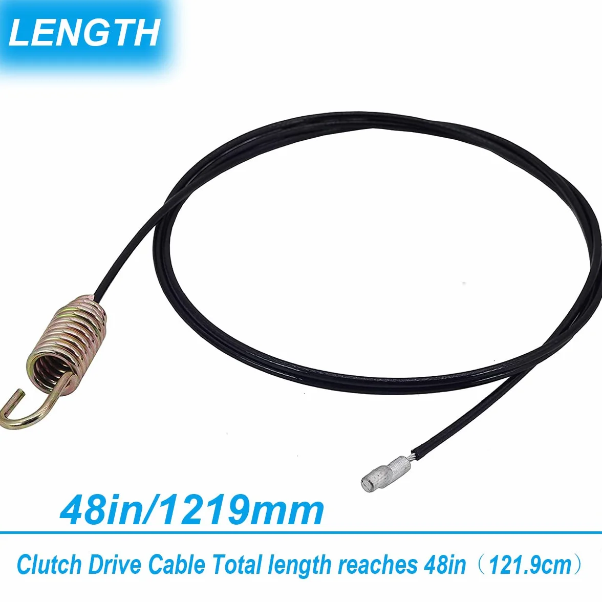 ZAMDOE 746-04230 Cable de transmisión de Embrague para MTD para Cub Cadet para Yard Man Snowblower Snow Thrower 746-04230 746-04230A 946-04230 946-04230A Cable de barrena