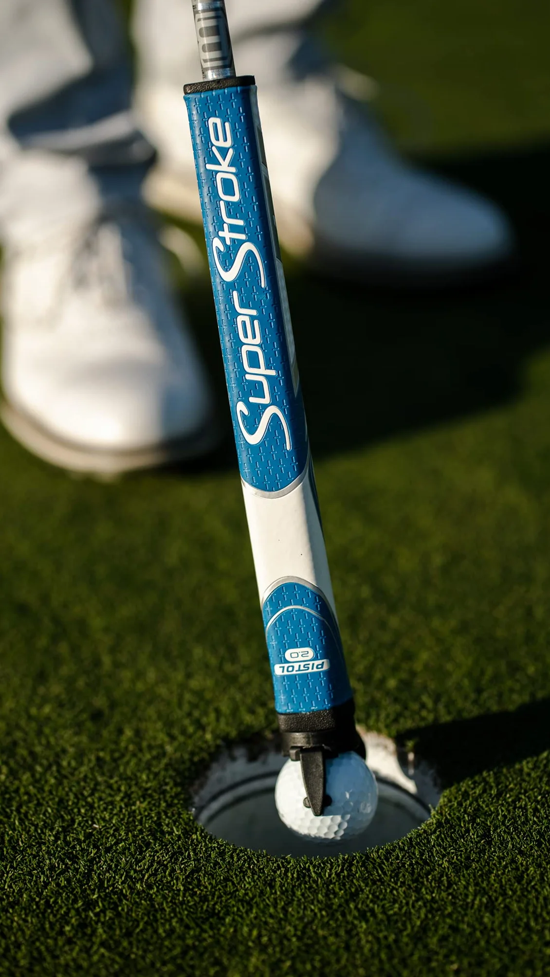 Super Stroke Herramienta de Recogida de Bolas, Negro