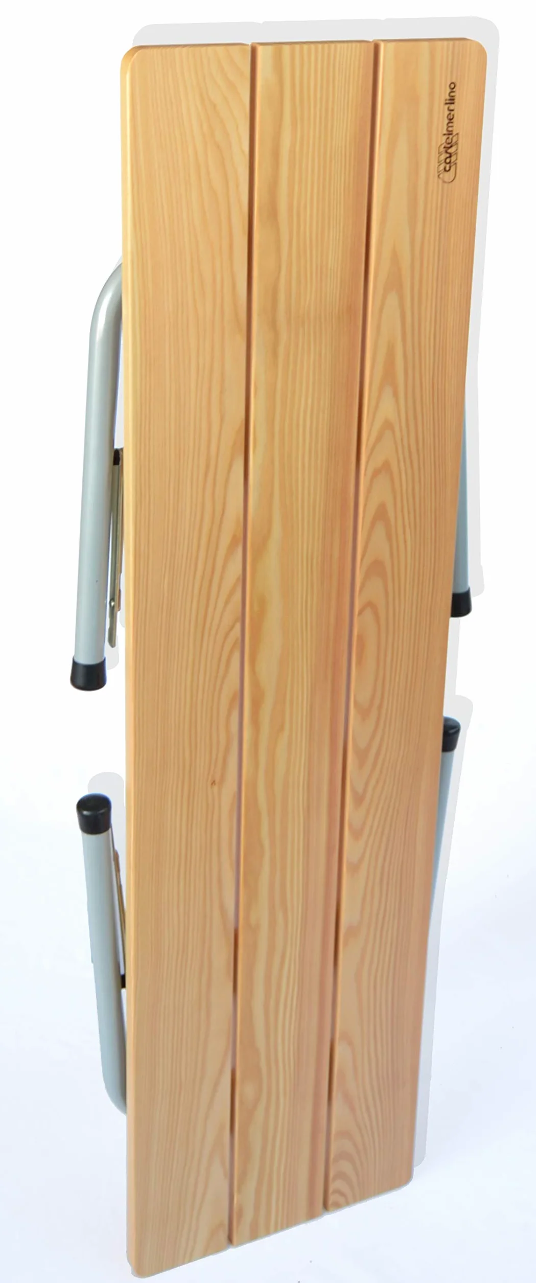 Castelmerlino Banco plegable 120x30 cm h 42 cm