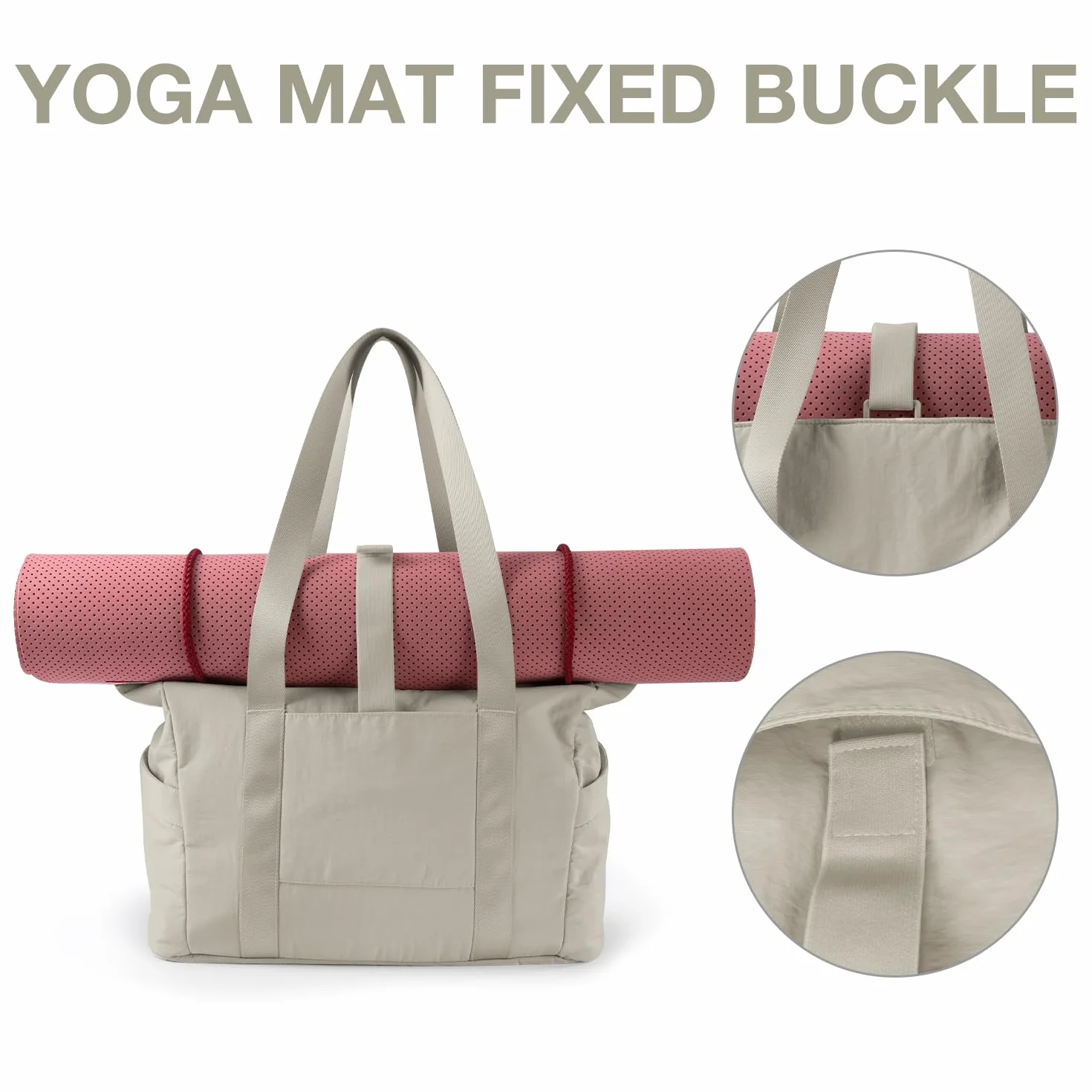 Bagsmart Bolsa de Viaje Grande Impermeable Mujer Multifuncional Deporte Equipaje de Mano