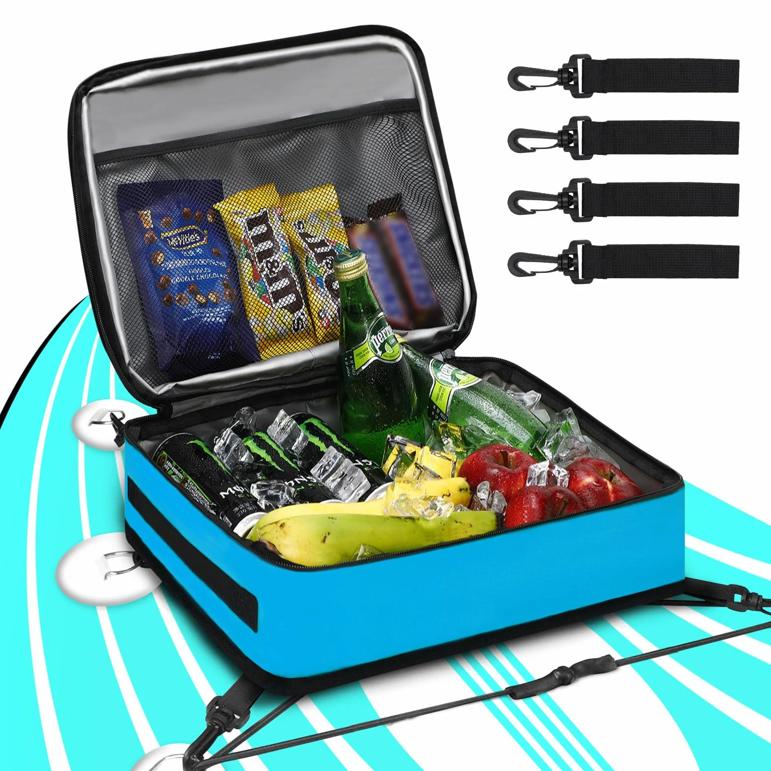 Bolsa isotérmica impermeable para tabla de surf, a prueba de fugas, 10 latas
