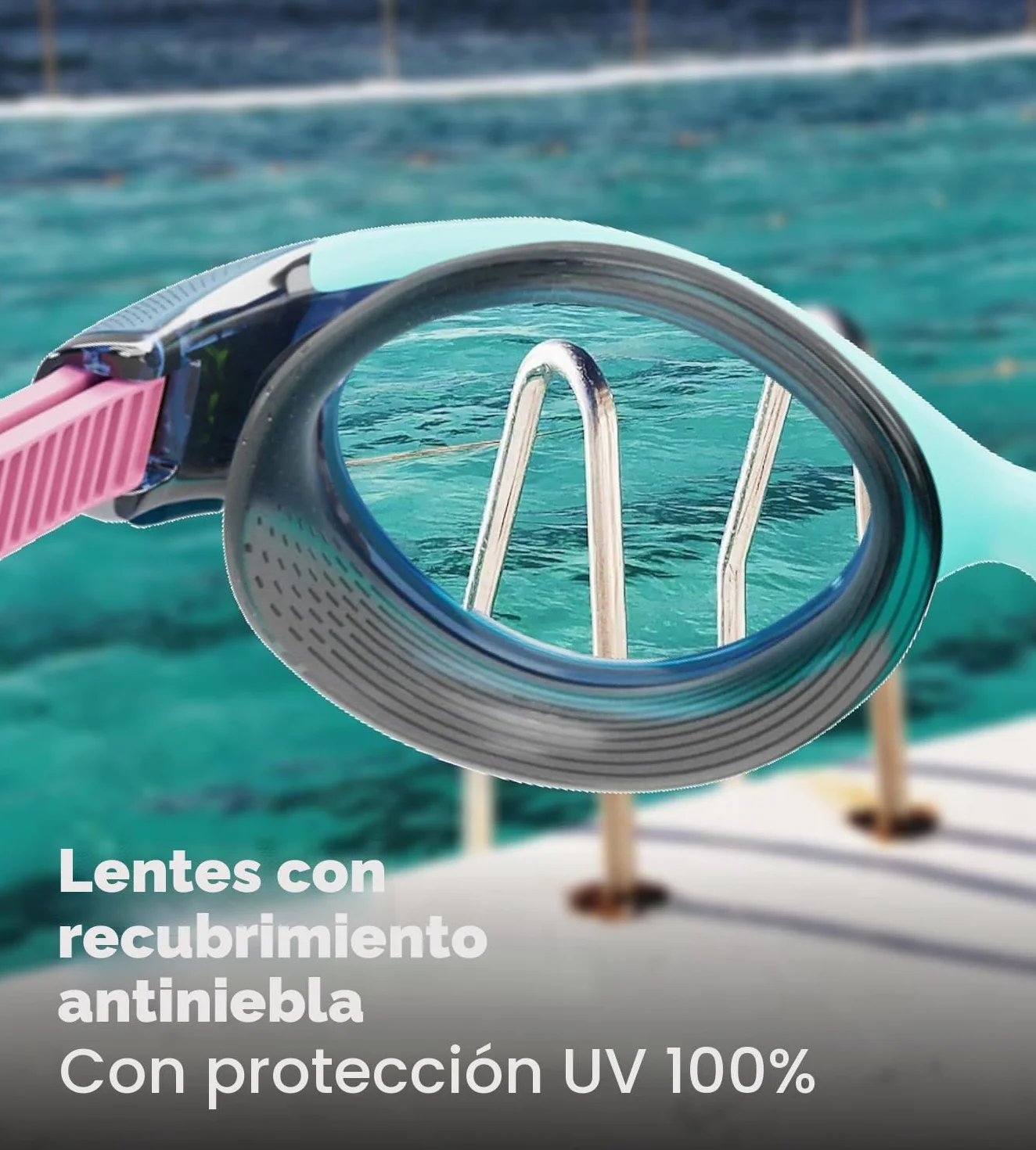 Speedo Gafas de Natación Biofuse 2.0 Mujer Antivaho Ajuste Cómodo