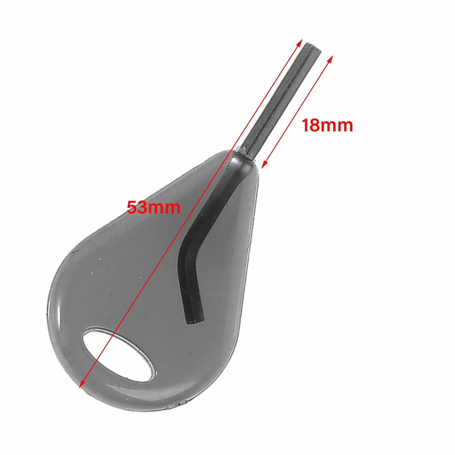 Tbest Llave de Aleta para Tabla de Surf, Reemplazo de Quilla con 6 Tornillos Grub de 5cm