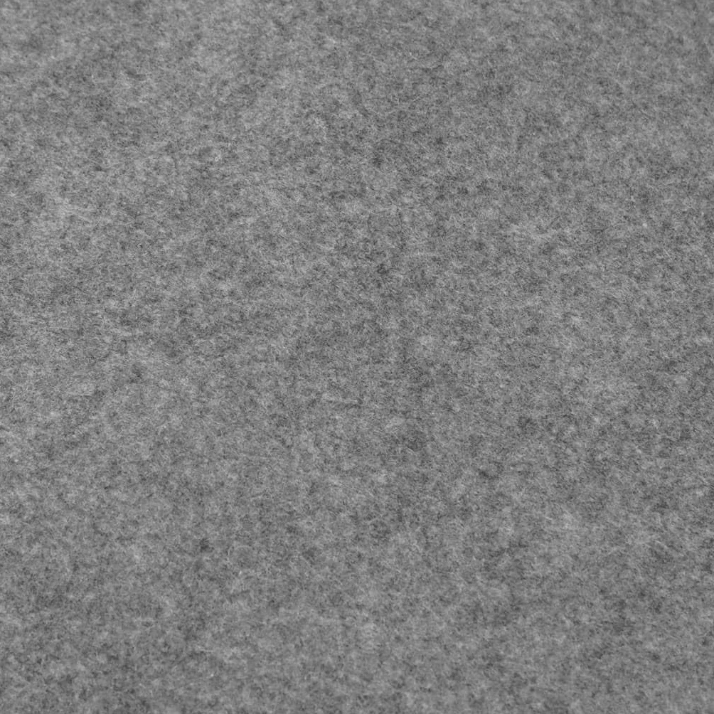 vidaXL Tapiz de Suelo Piscina geotextil de poliéster Gris Claro Ø550cm, Lona Suelo Piscina, Protector de Suelo para Piscina, Alfombra de Piscina