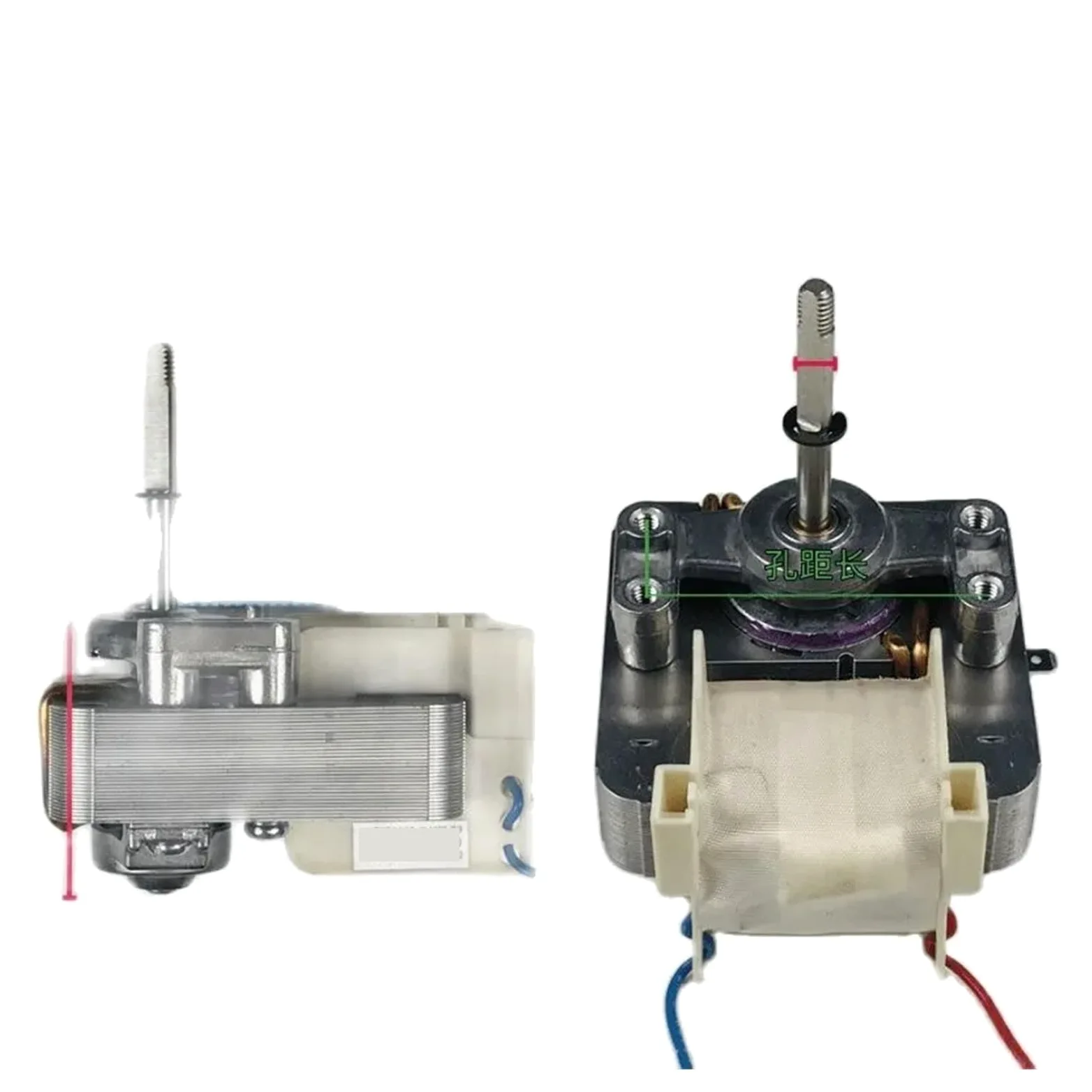 DAVBIR Freidora de Aire, Ventilador de Motor Asíncrono 5W para Horno Eléctrico XYH-Z028