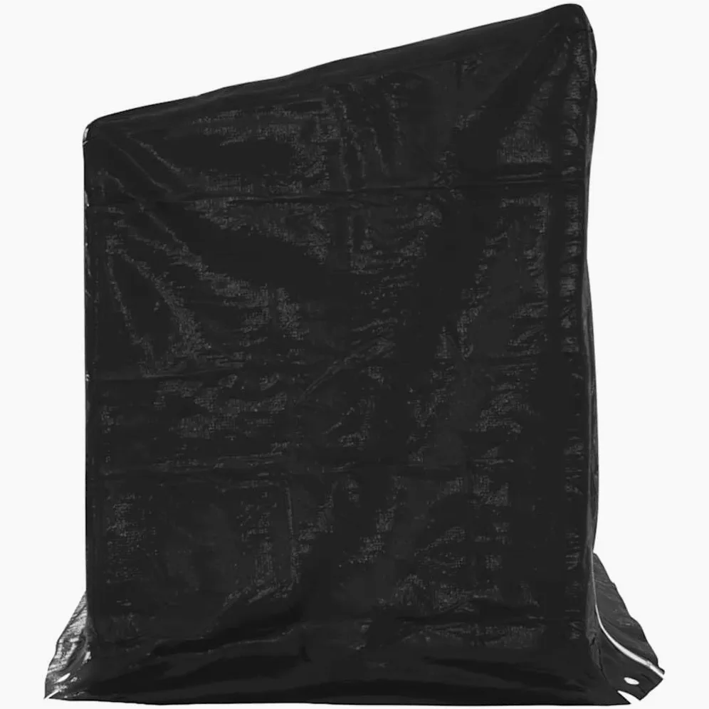 Estantería para leña de acero galvanizado con protección contra la lluvia, 200,5 x 80,5 x 110,5 cm, para guardar leña y leña exterior, con cubierta impermeable