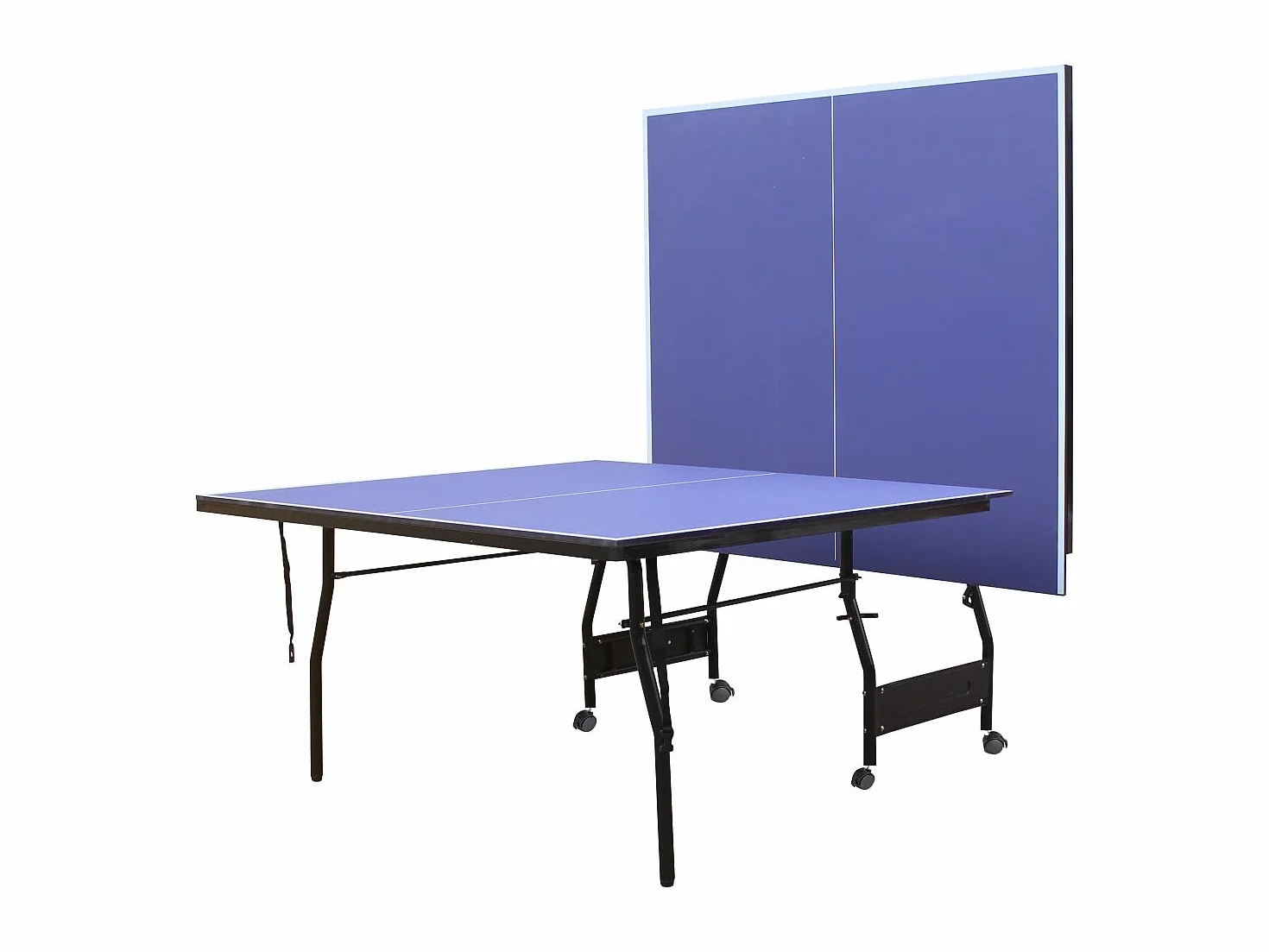 Table de Ping Pong de Interior Garry 274x152.5x76cm MDF Azul
