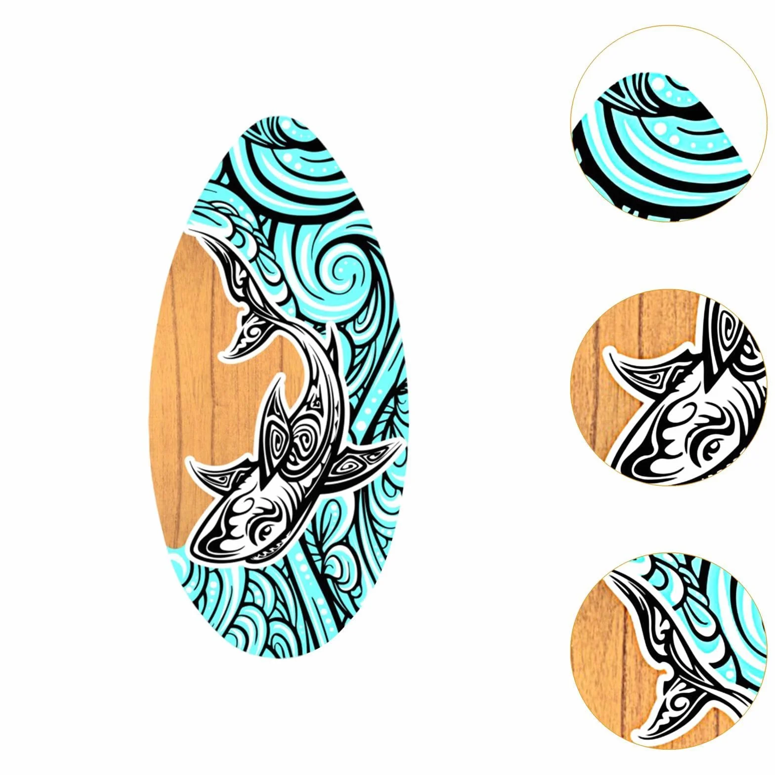 Baoblaze Tabla de Surf Skimboard Resistente