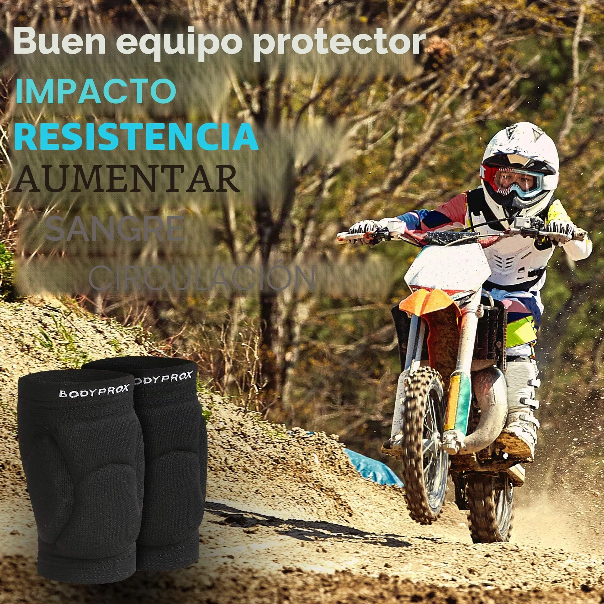 Bodyprox Rodilleras de voleibol para jóvenes 1 par unisex