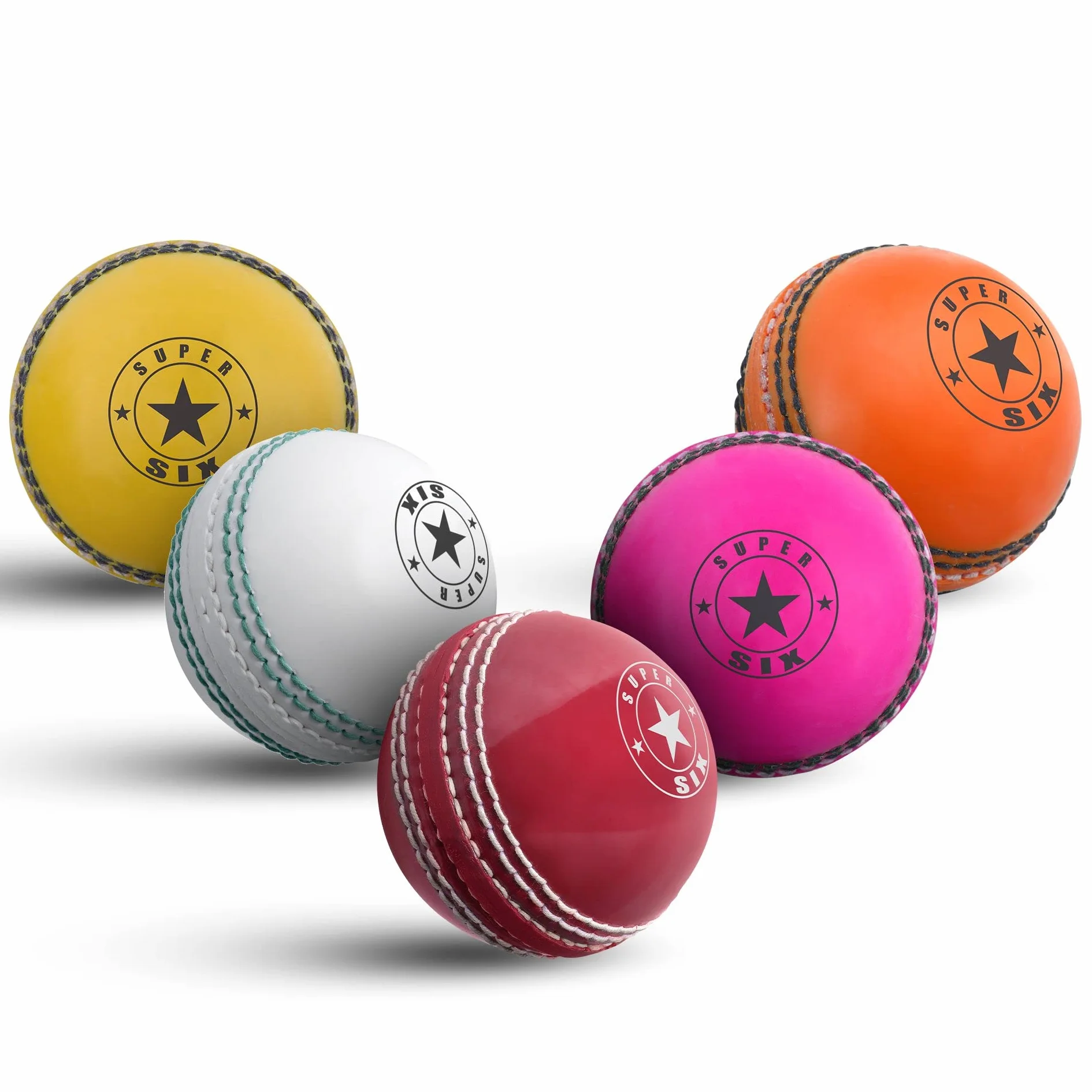 Incrediballs Pelotas de práctica de goma suave para críquet interior y exterior