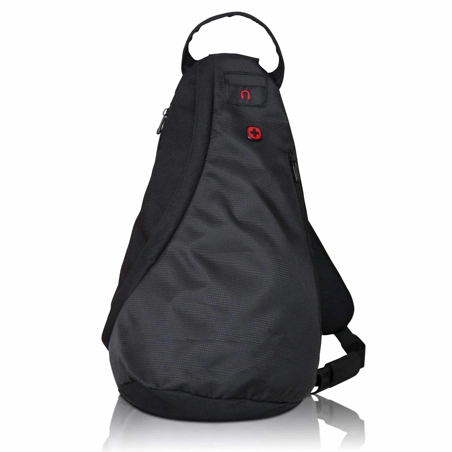 WENGER Premium Cross Body Bag 10 L Negro Bolso bandolera deportivo