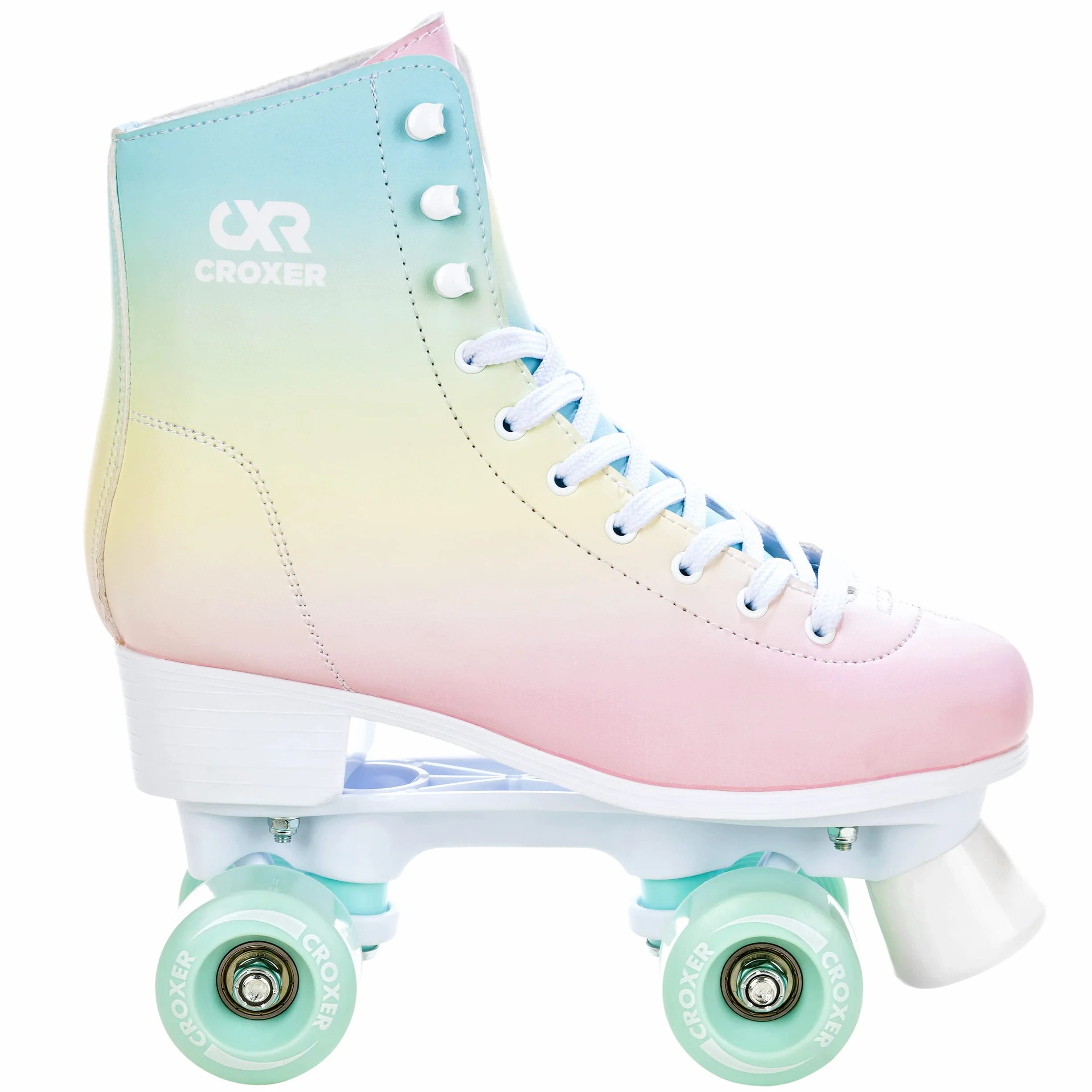 Patines de Ruedas Lea Verde y Rosa