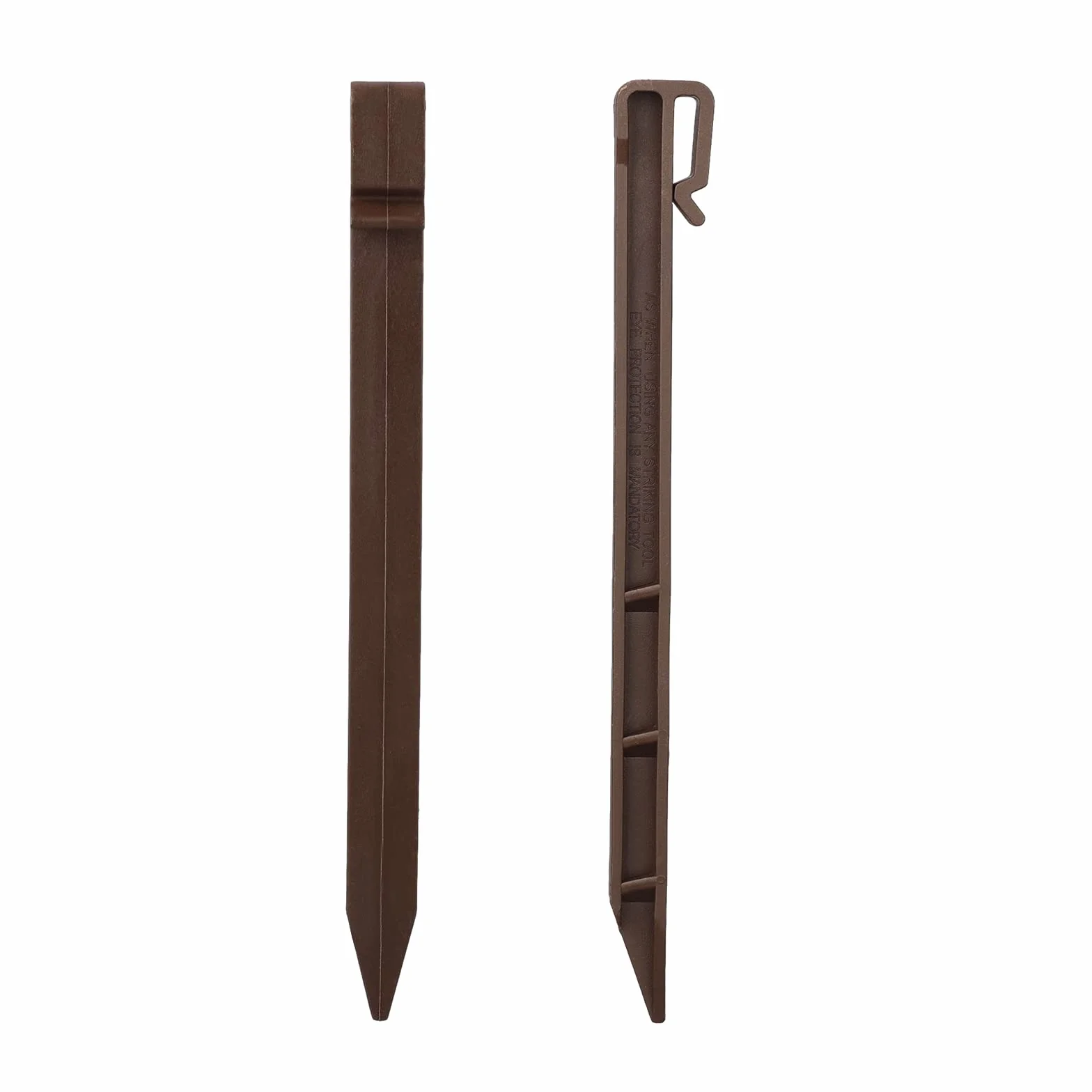 Estacas de Anclaje para Bordes de Paisaje, 20 PIEZAS Clavos de Plástico Duro para Tienda|Clavijas para Deprimir Ramas de Fruta|Pasadores de Césped, 25 CM
