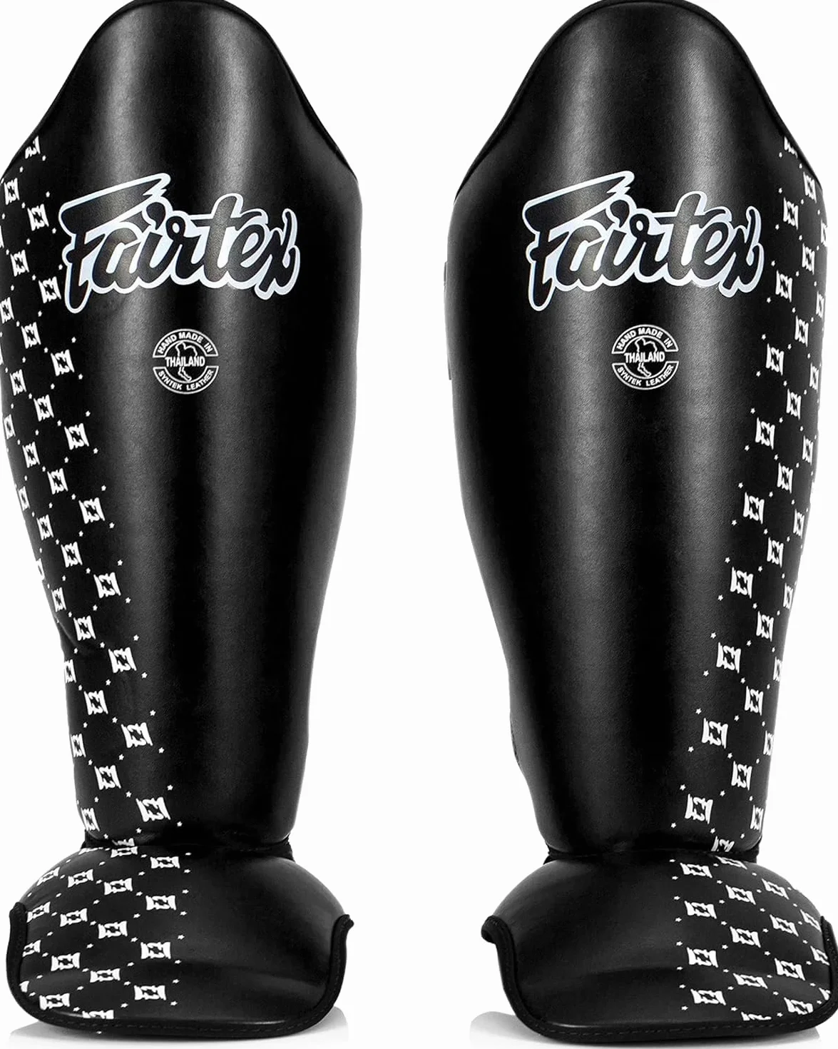 Espinilleras Fairtex SP5 Muay Thai Hombres Mujeres Protección Extendida