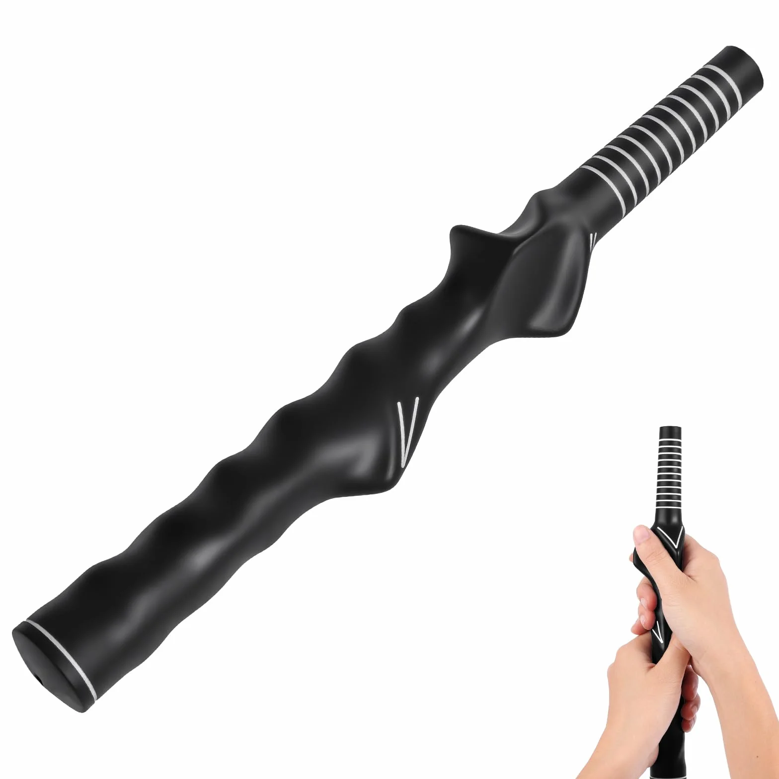 flintronic Entrenador De Agarre de Golf, Empuñadura Antideslizante Accesorios Corrección Principiante