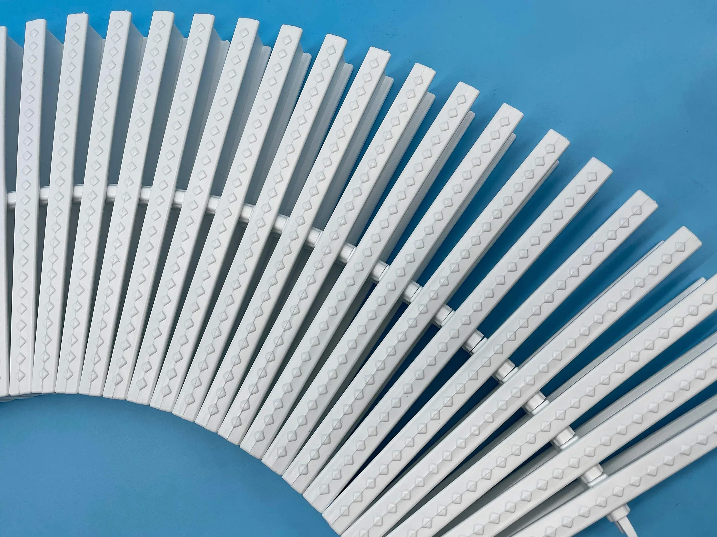 PI Rejilla Recta 245mm x 22mm Piscina | Rejilla Trasversal Adaptable a Curvas | Medidas Universales | Compatible con Rejillas Astral | PoolIberica (48 Unidades (Aprox: 1 Metro))
