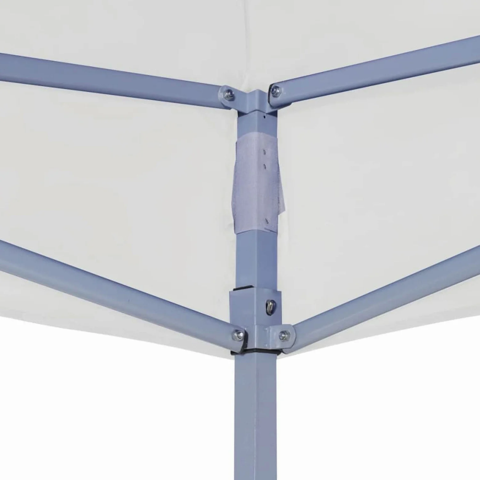 ARKEM Carpa Plegable Profesional Acero Blanco 3x3 m Carpa para Camping Carpa Jardin Toldo Lateral