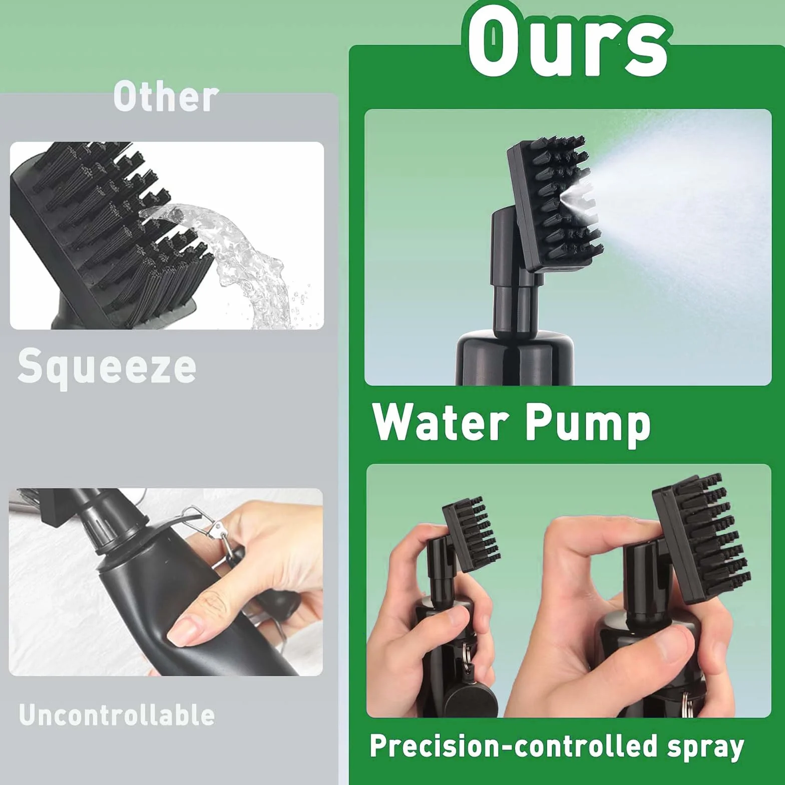 SINZONEu® Limpiador de Palos de Golf con Spray de Agua y Clip, Cepillo Portátil con Cerdas Nylon y Rascador