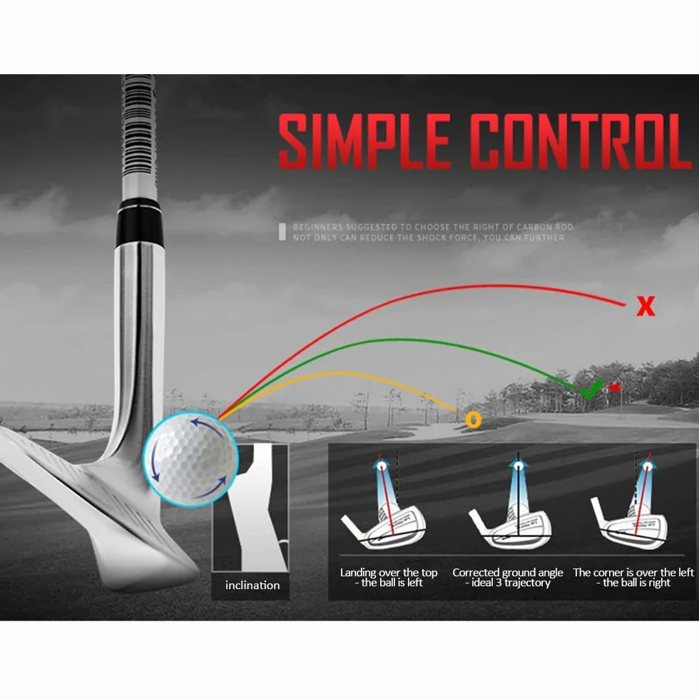 Cuñas para palos de golf 50/52/54/56/60/62/64 grados para mujeres y hombres