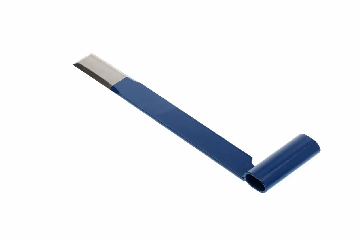 OCHSENKOPF Escoplo, Para madera, Triple filo, Chaflanes laterales, Ancho de filo 45 mm, Pulido, Longitud 450 mm, Acero, OX 410-4500